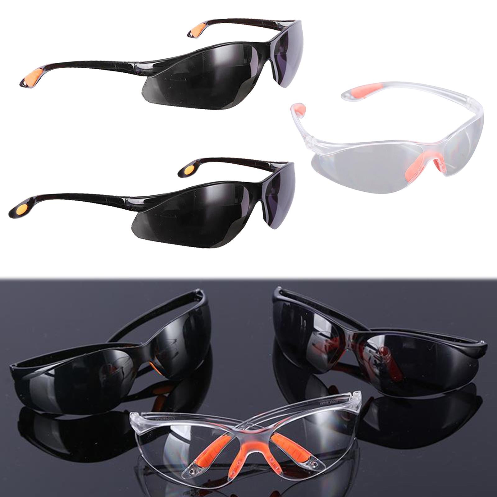Clear Safety Glasses Work Goggles Perfect Eye Protection for Women Men White