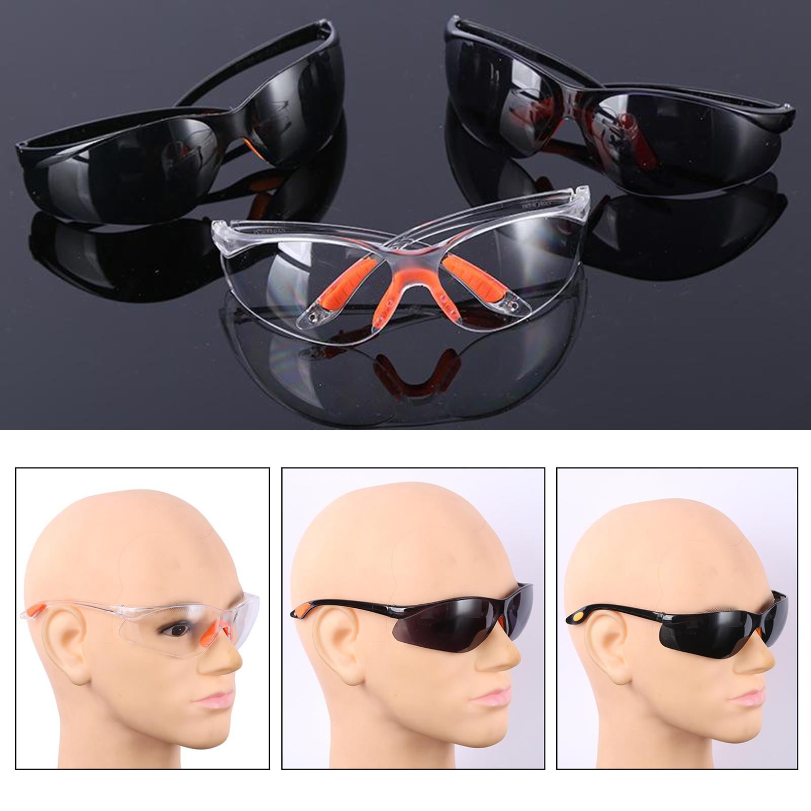 Clear Safety Glasses Work Goggles Perfect Eye Protection for Women Men White