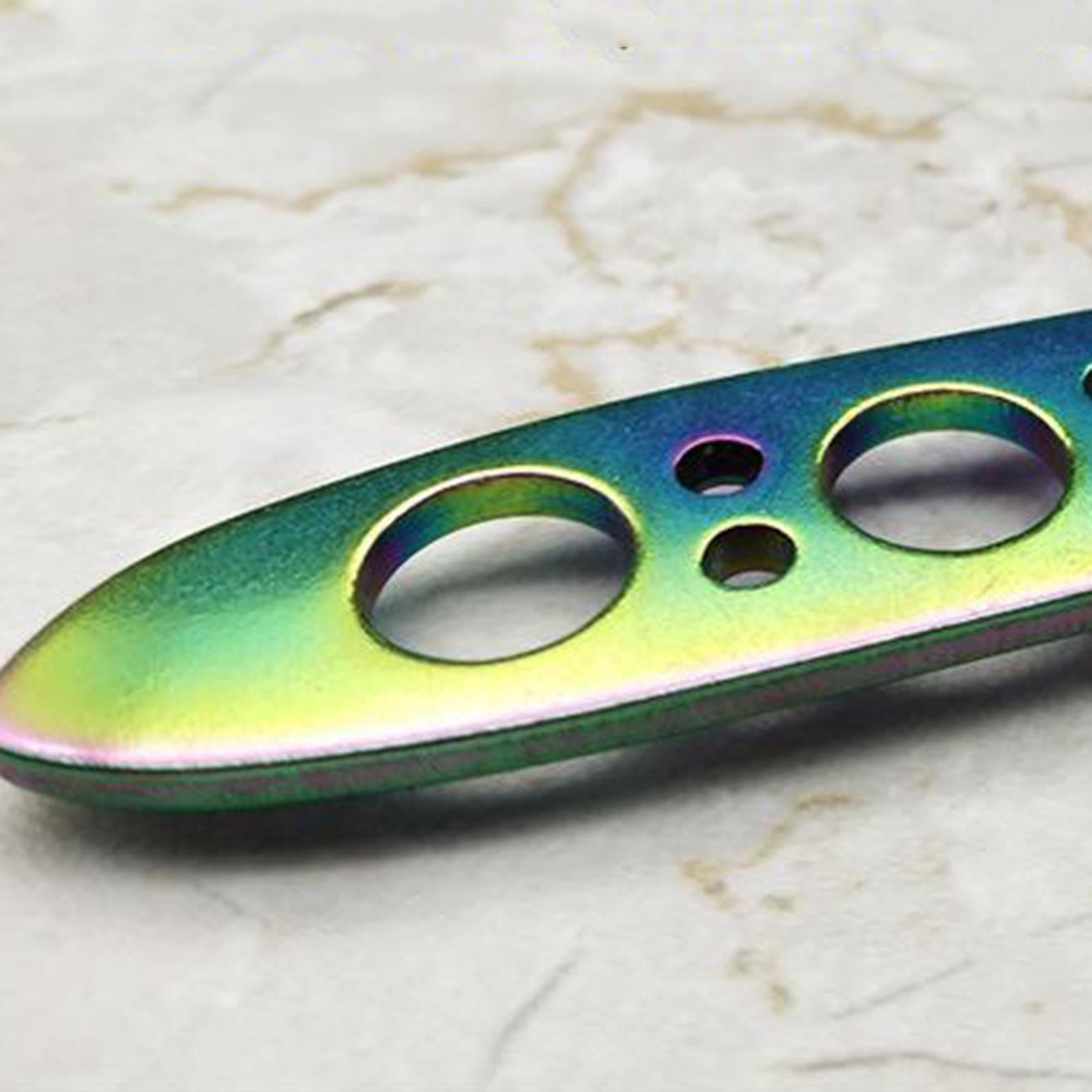 Butterfly Balisong Trainer Training Knife Tool Durable Colorful