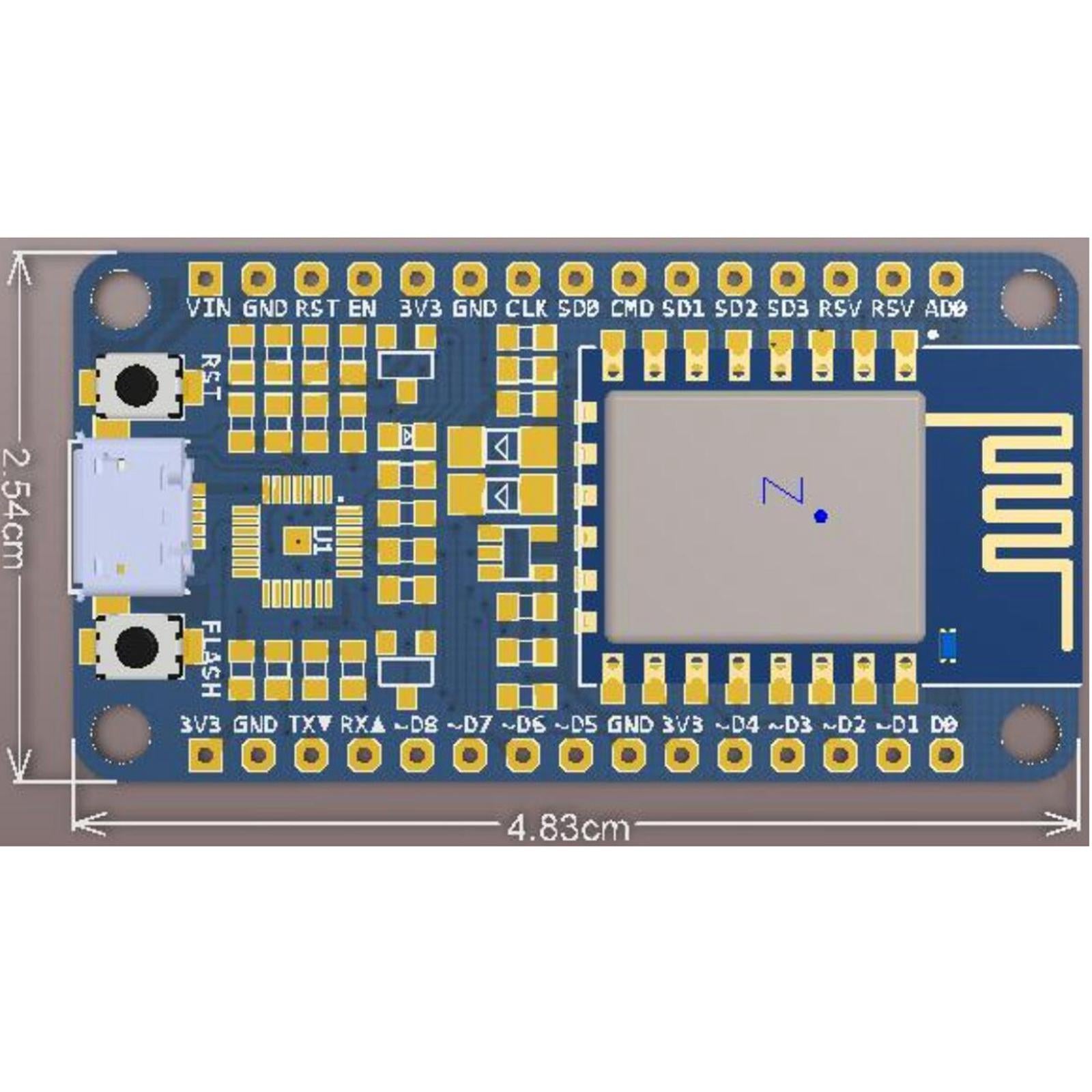ESP8266 NodeMCU ESP-12E Internet WiFi Development Board Open Source Serial