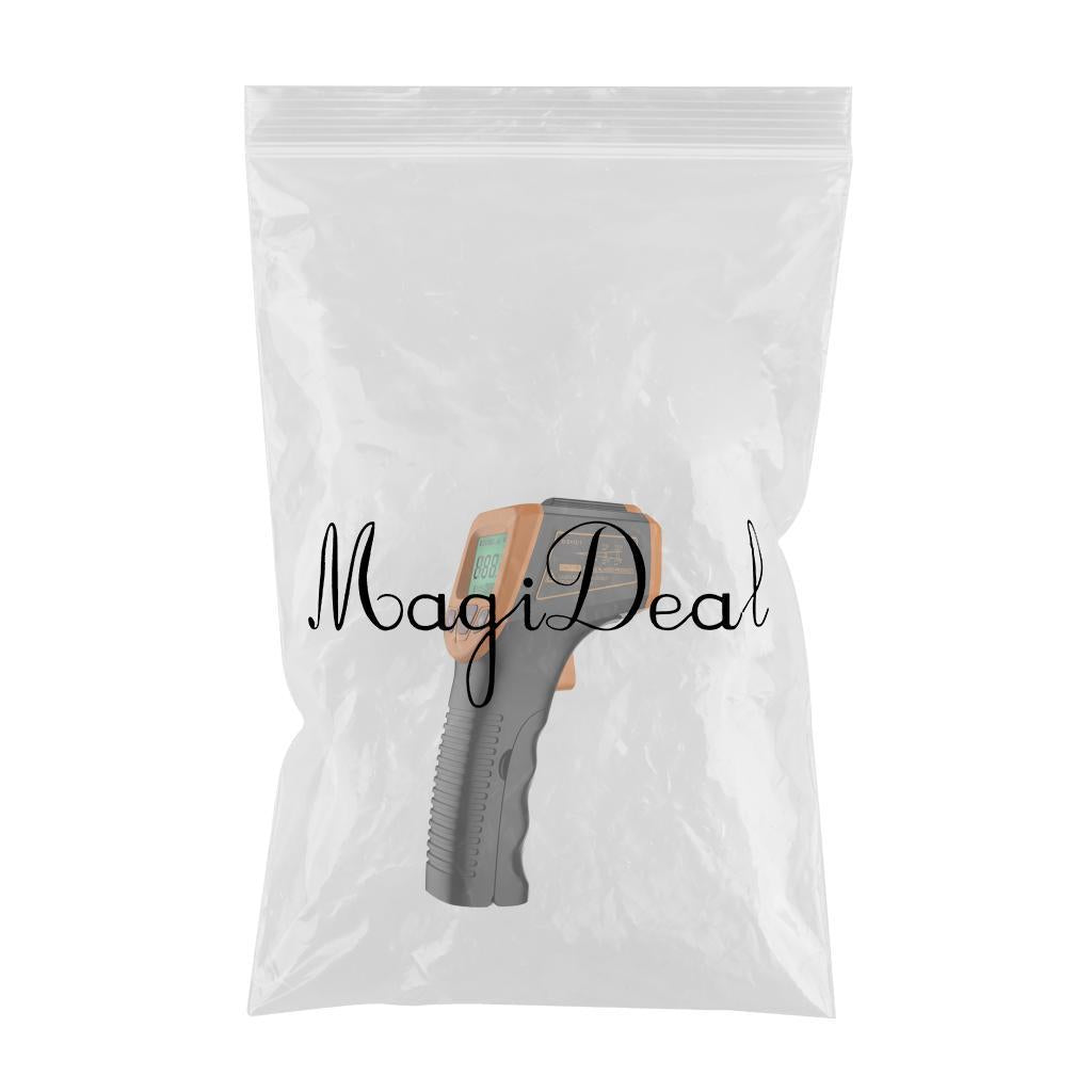 Digital Thermometer Infrared Handheld Temperature Gun Non-Contact Orange