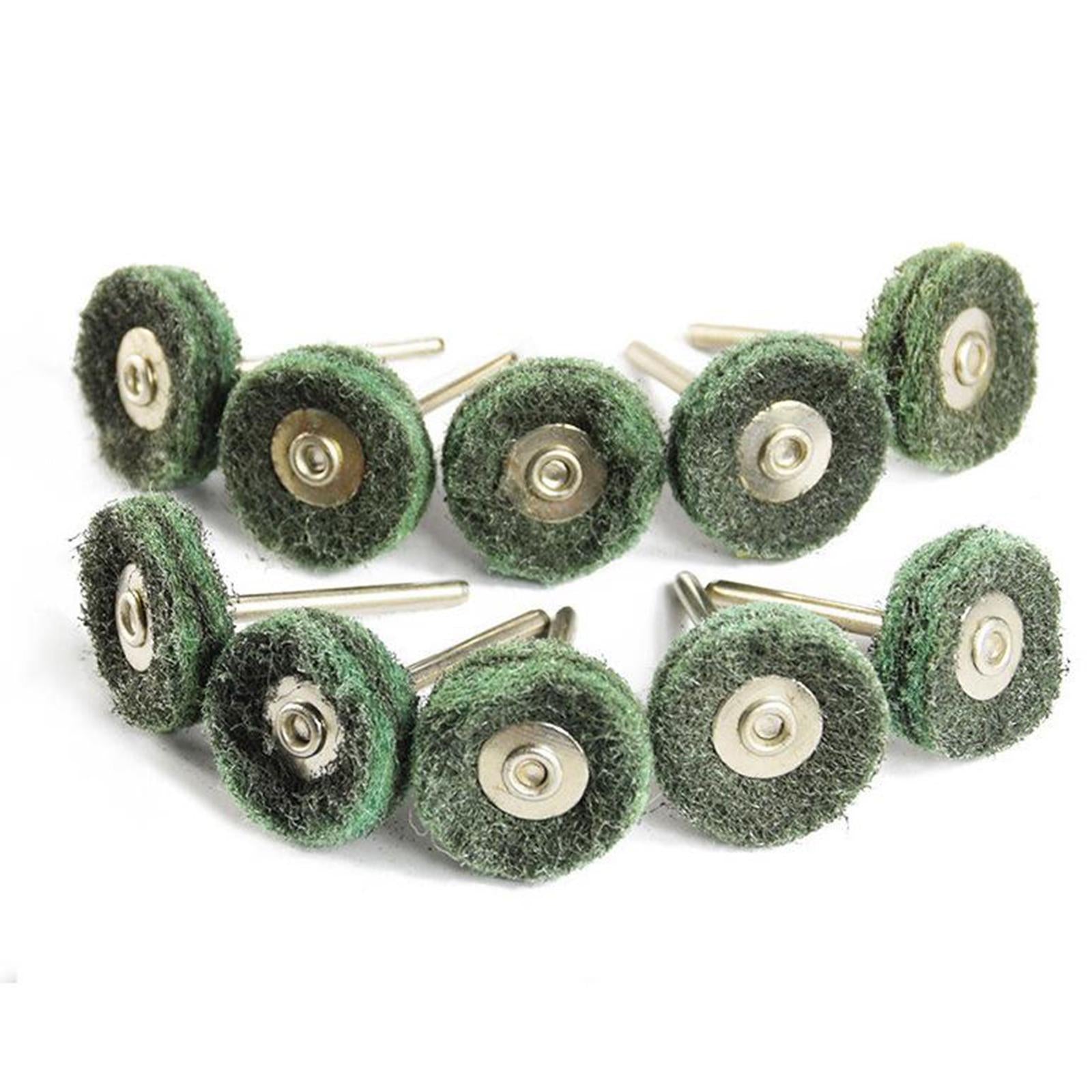 3mm Abrasive Nylon Polishing Buffing Wheels Rotary Tool Set 4 Colors 40pcs