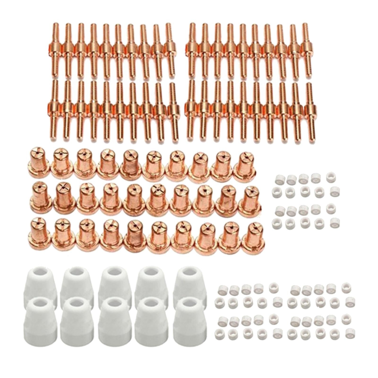 140pc/set Plasma Cutter Kits Electrodes Accessories for LG-40 PT-31 Parts