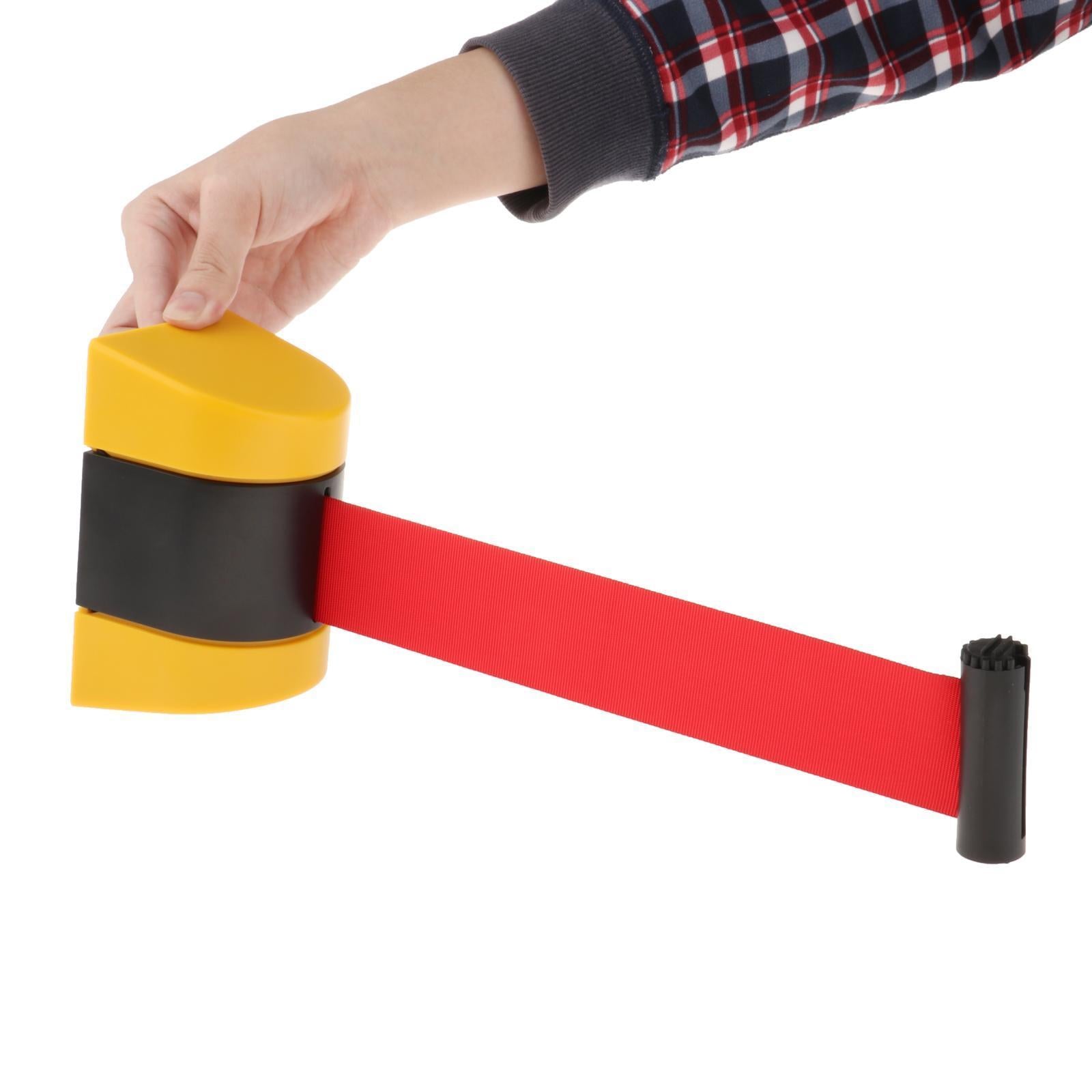 Wall Mount Retractable Belt Barrier with ABS Case Crowd Control 2Meter