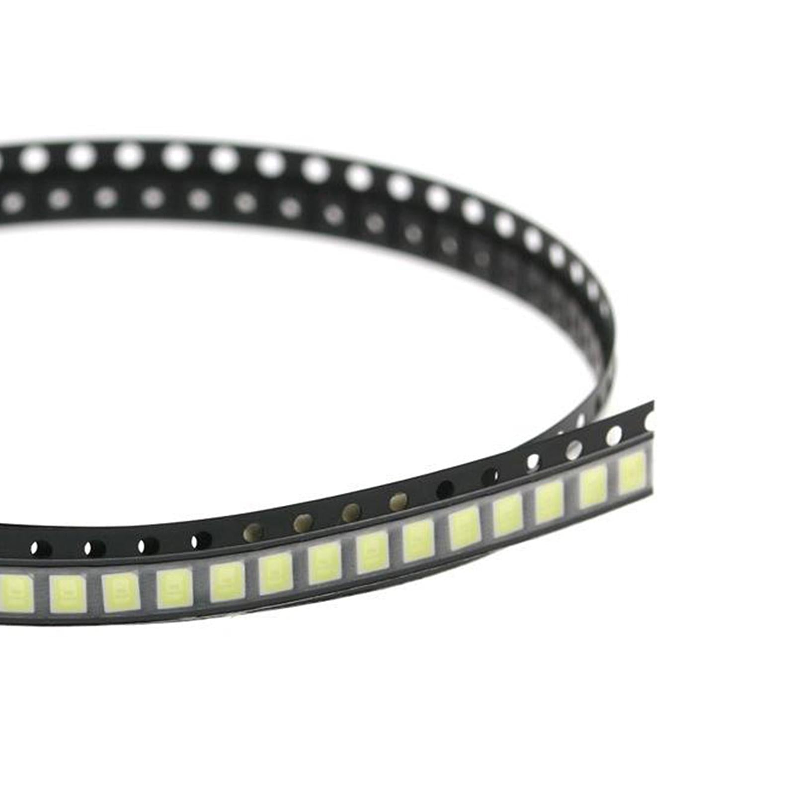100Pieces SMD 2835 LED Chips Cold White SMD LED lamp Beads LED Light Bead