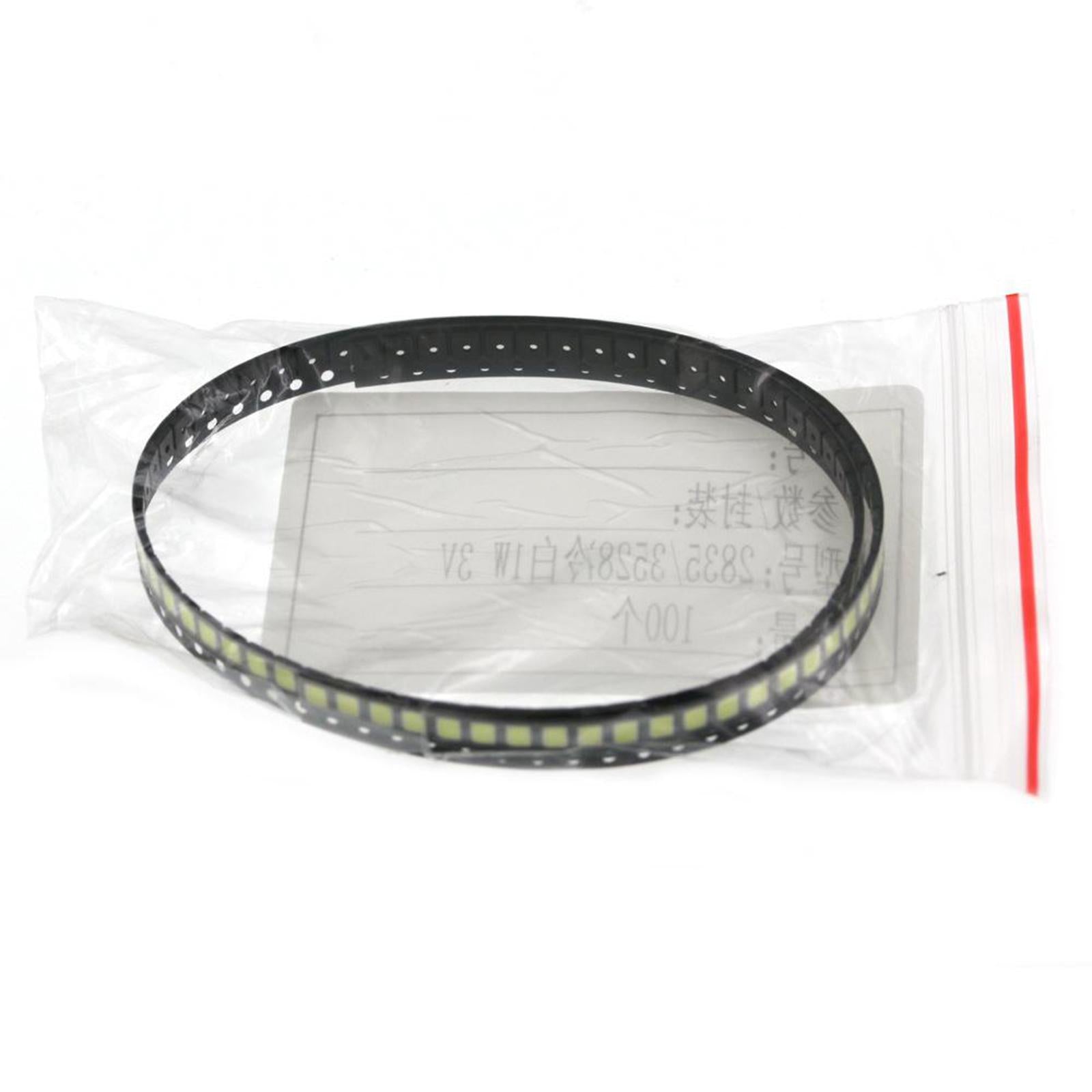 100pcs 2835 White LED SMD Diodes 3528 Light-Emitting-Diode Brightness Bead
