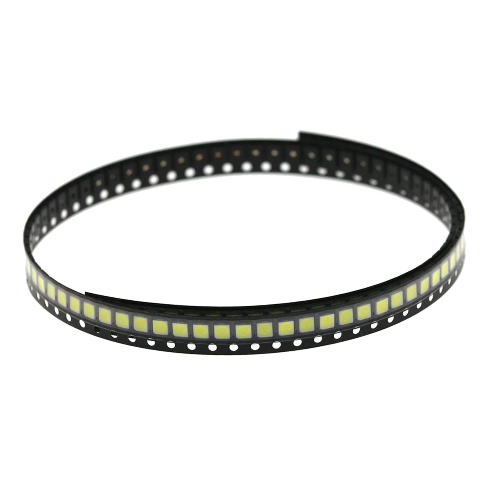 100Pcs Universal 3030 SMD Lamp Beads for TV Backlight Strip Repair 6V