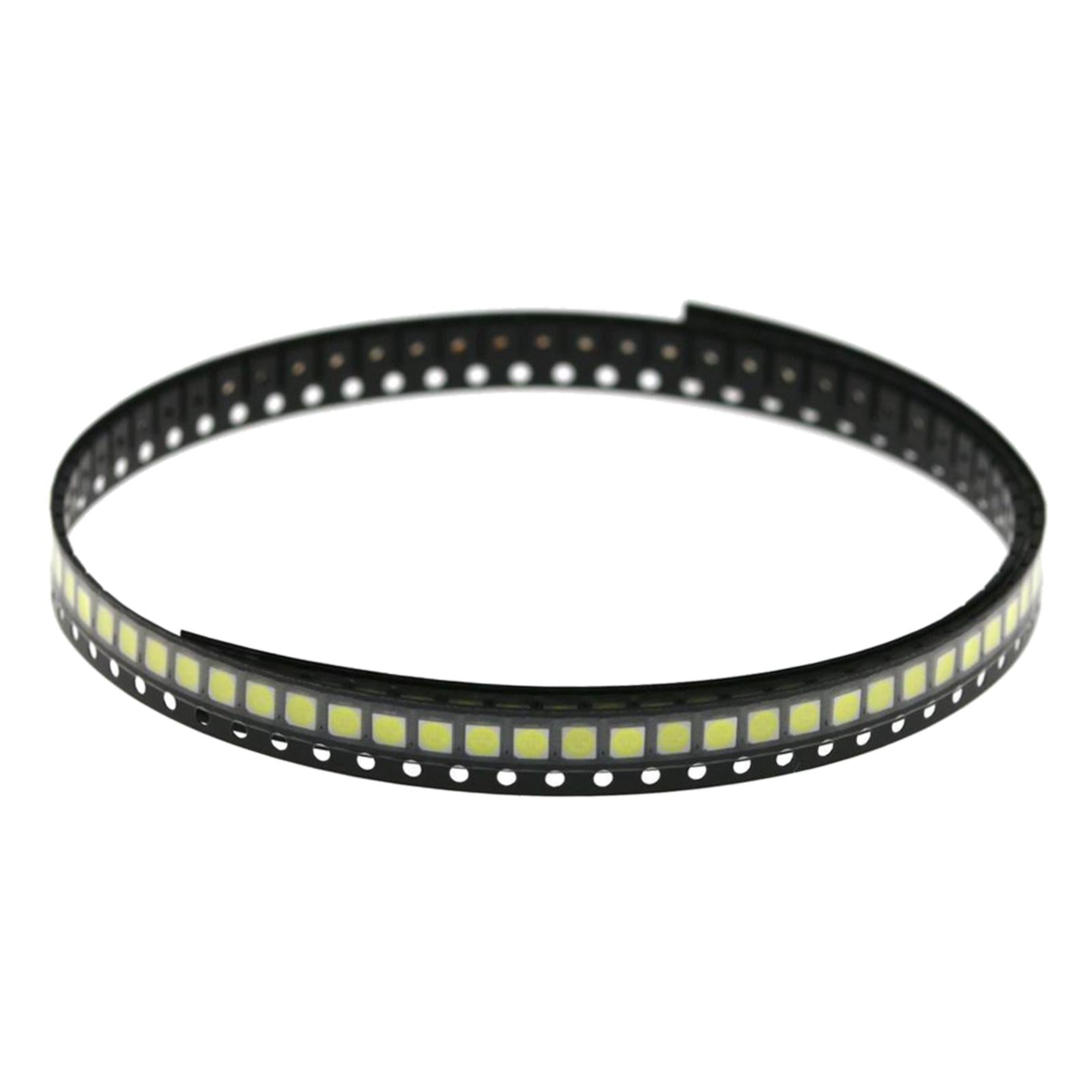 100Pcs Universal 3030 SMD Lamp Beads for TV Backlight Strip Repair 6V