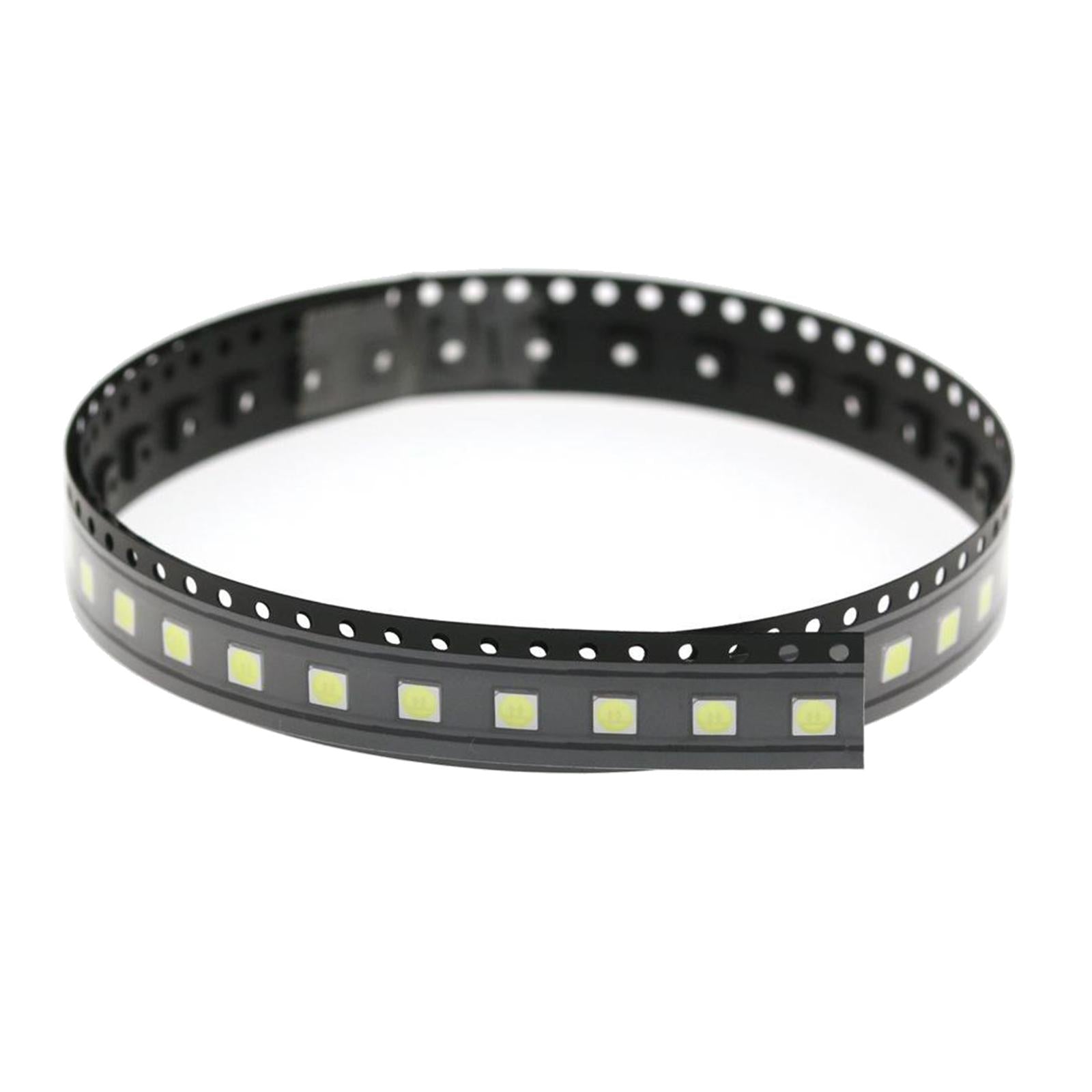 100pcs 3535 COLD WHITE SMD LED Diode Lights Surface Mount Chip 3V