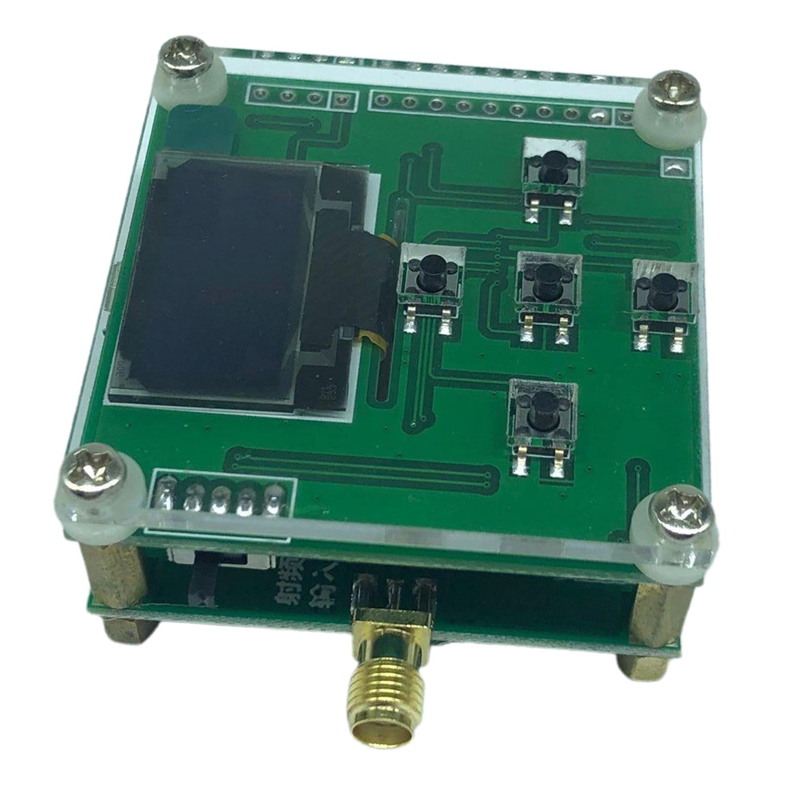 OLED Digital RF Power Meter -70~15 dBm 1-500MHz Radio Frequency Attenuation