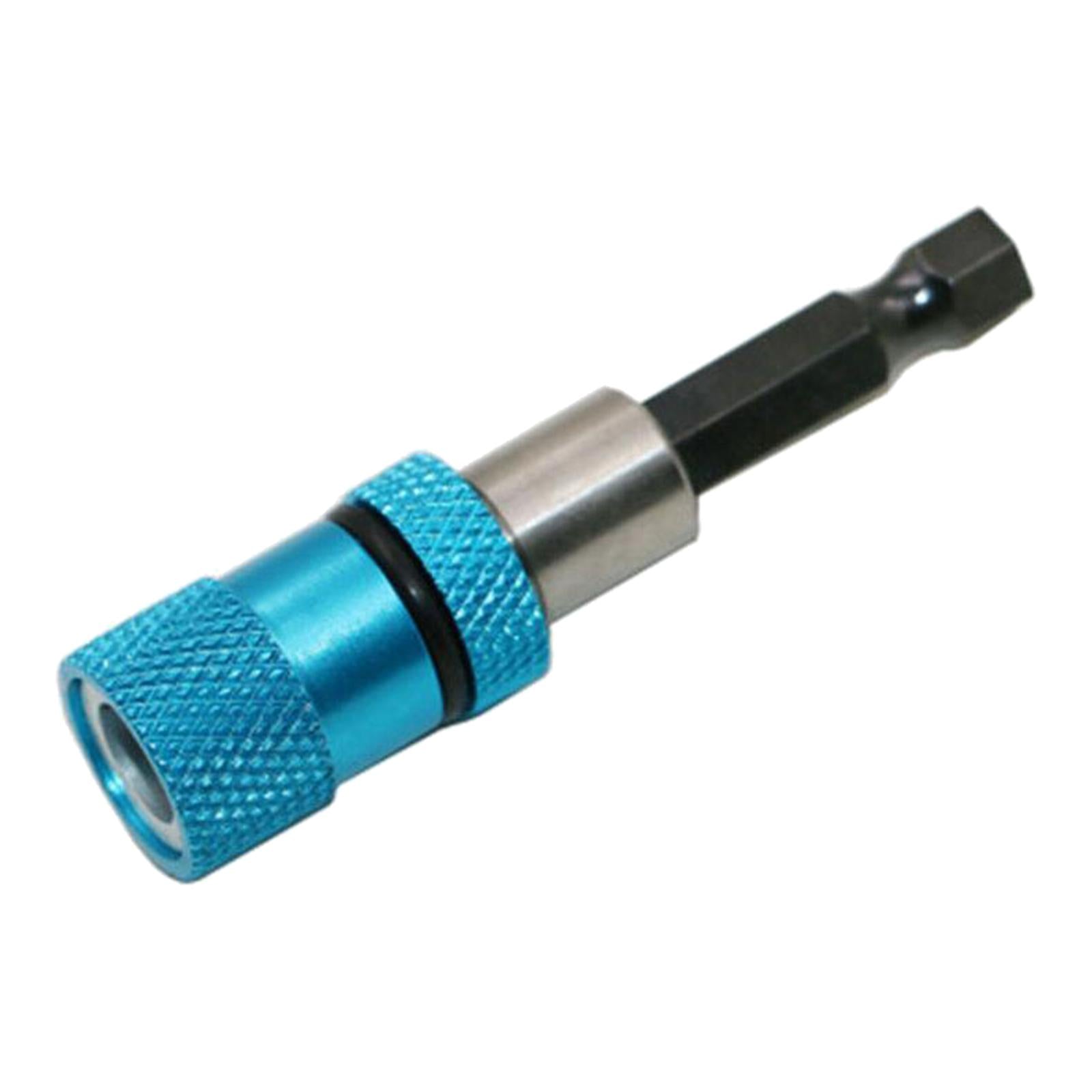 Magnetic Drywall Screw Bit Holder 1/4 Hex Shank Drill Screw Tool Blue"