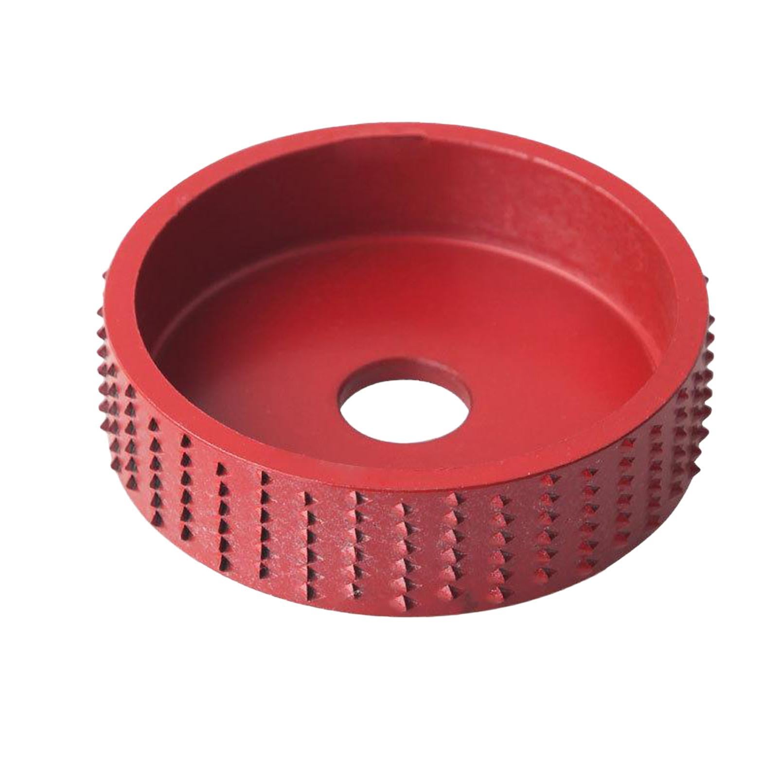 Angle Grinding Wheel Carbon Steel Sanding Disc Polishing Woodworking Accs red