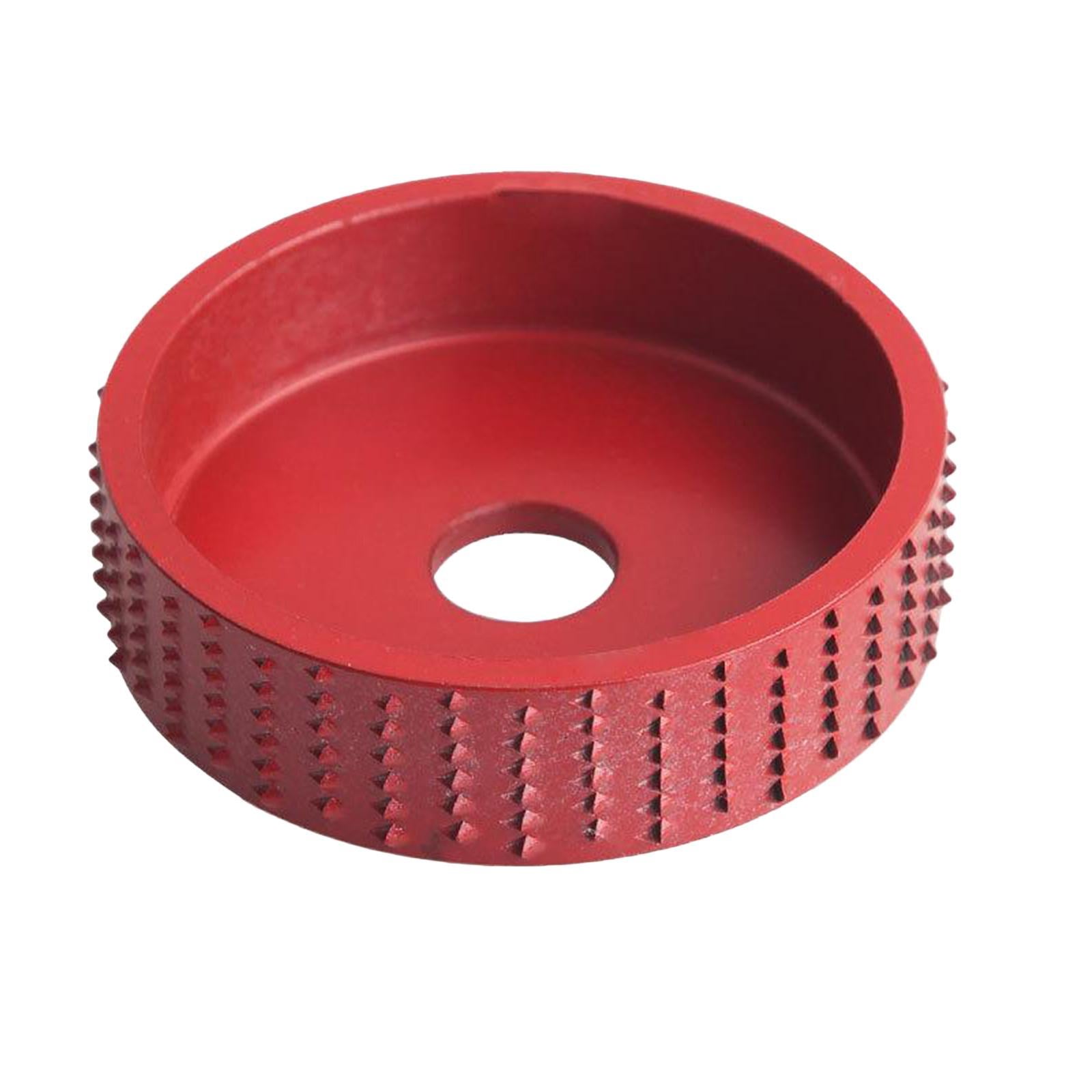 Angle Grinding Wheel Carbon Steel Sanding Disc Polishing Woodworking Accs red