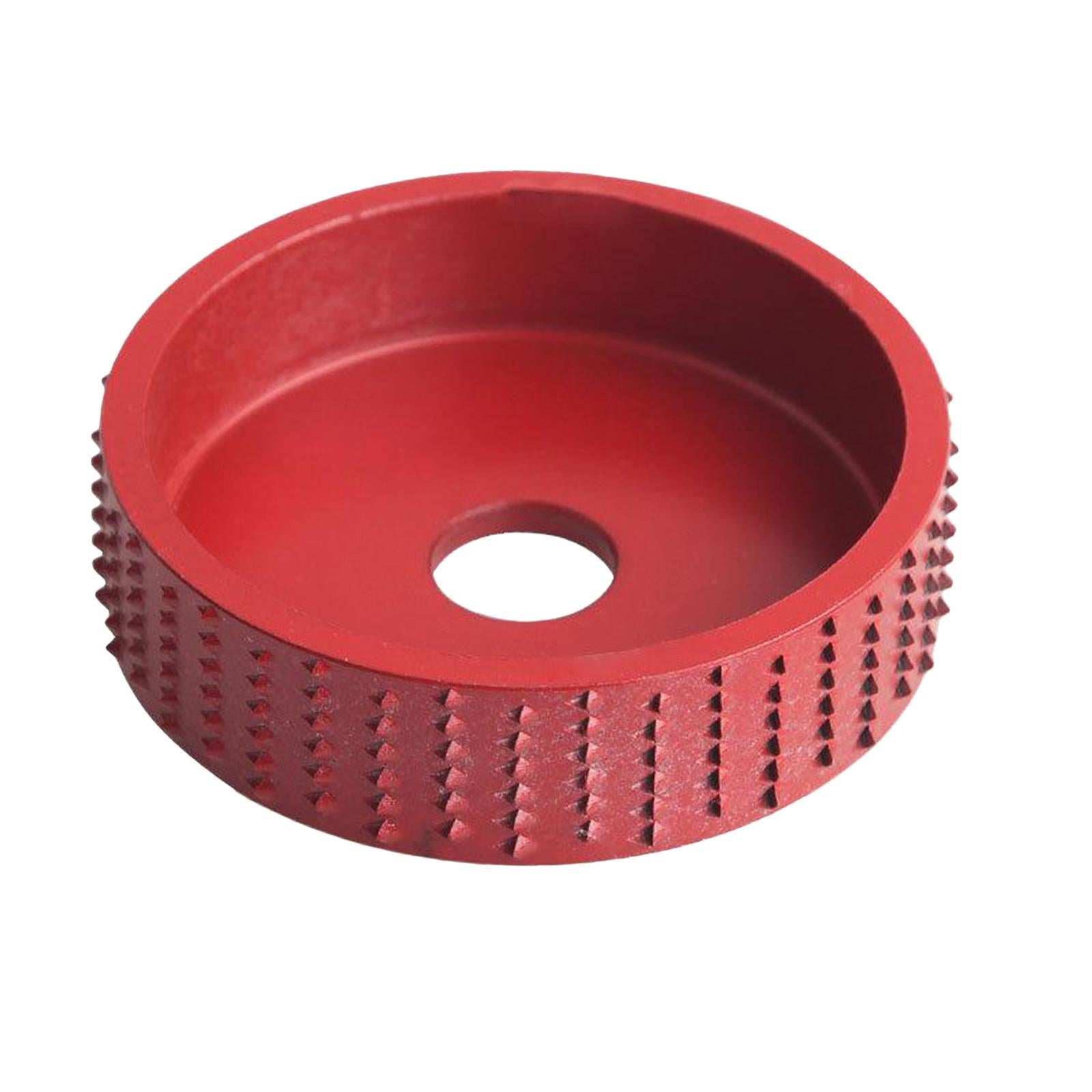 Angle Grinding Wheel Carbon Steel Sanding Disc Polishing Woodworking Accs red