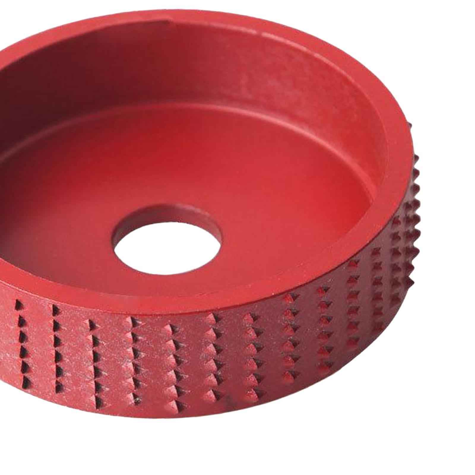 Angle Grinding Wheel Carbon Steel Sanding Disc Polishing Woodworking Accs red