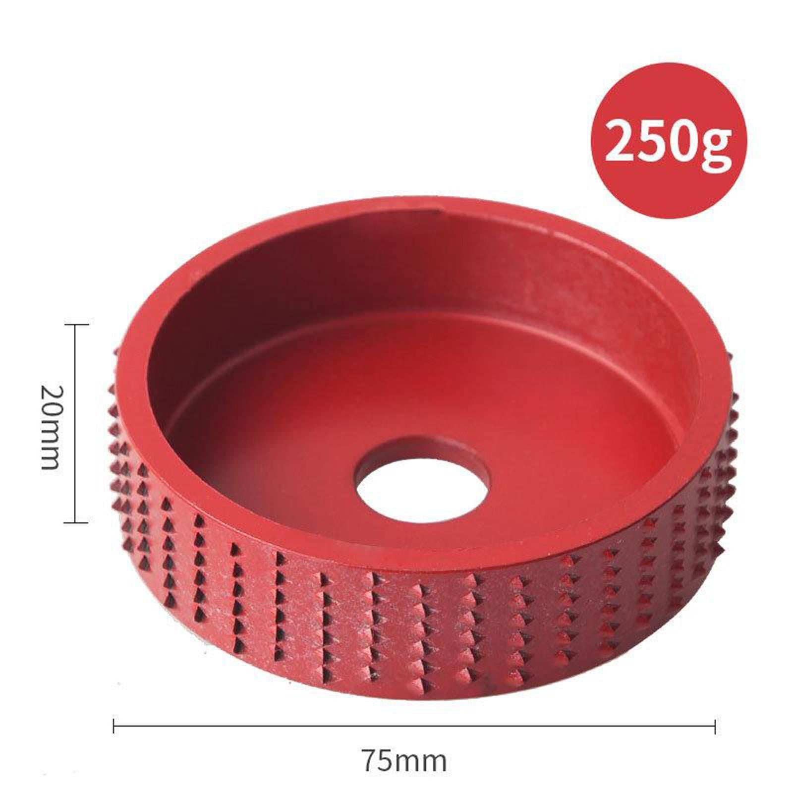 Angle Grinding Wheel Carbon Steel Sanding Disc Polishing Woodworking Accs red