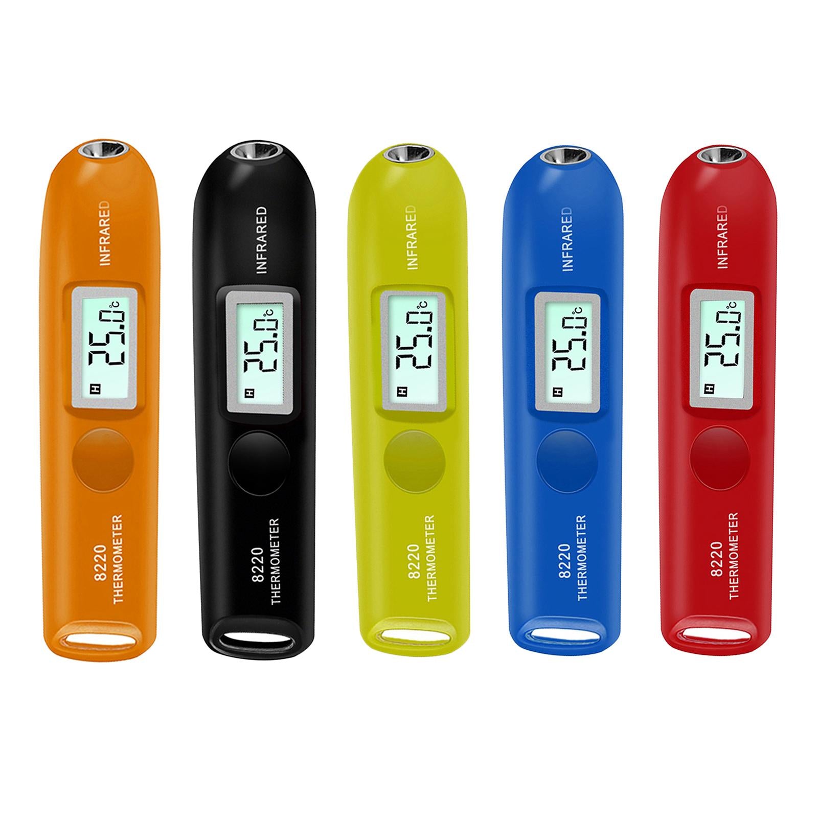 Digital LCD Infrared Thermometer No Touch Temperature Sensor Pen Black