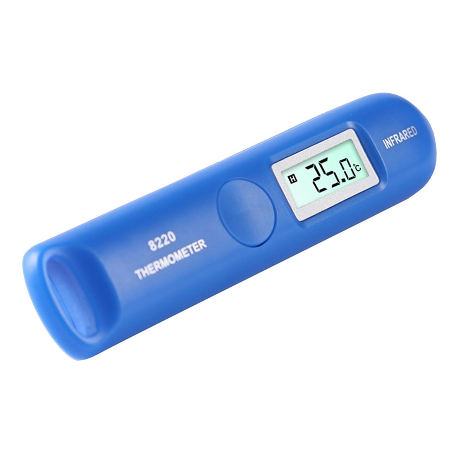 Digital LCD Infrared Thermometer No Touch Temperature Sensor Pen Blue