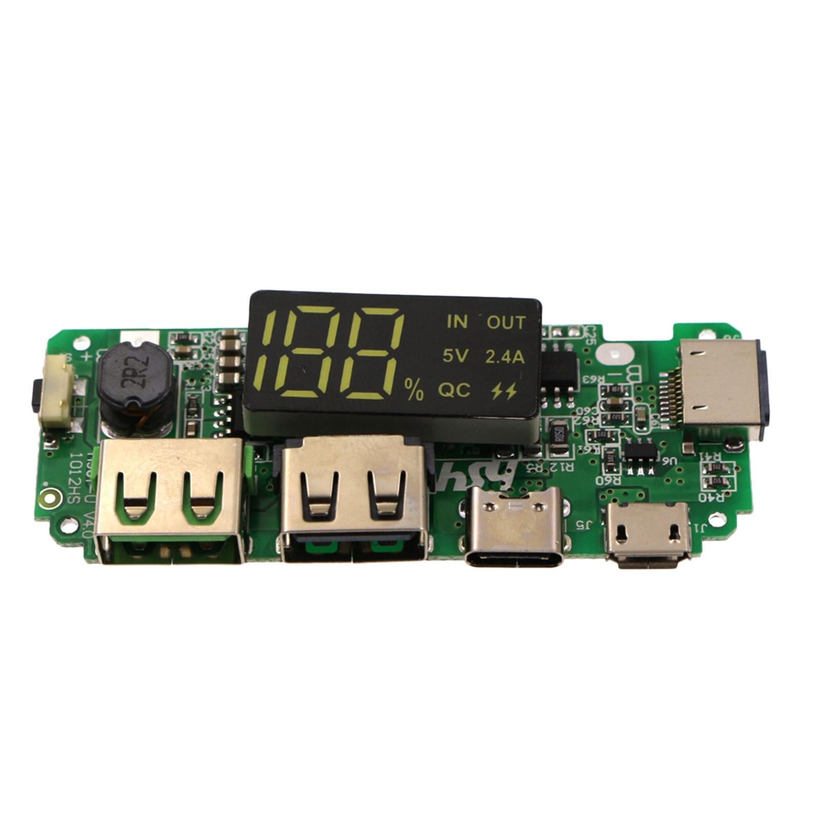 4x Charging Boards Dual USB 5V 2.4A Mobile Charger Module LED