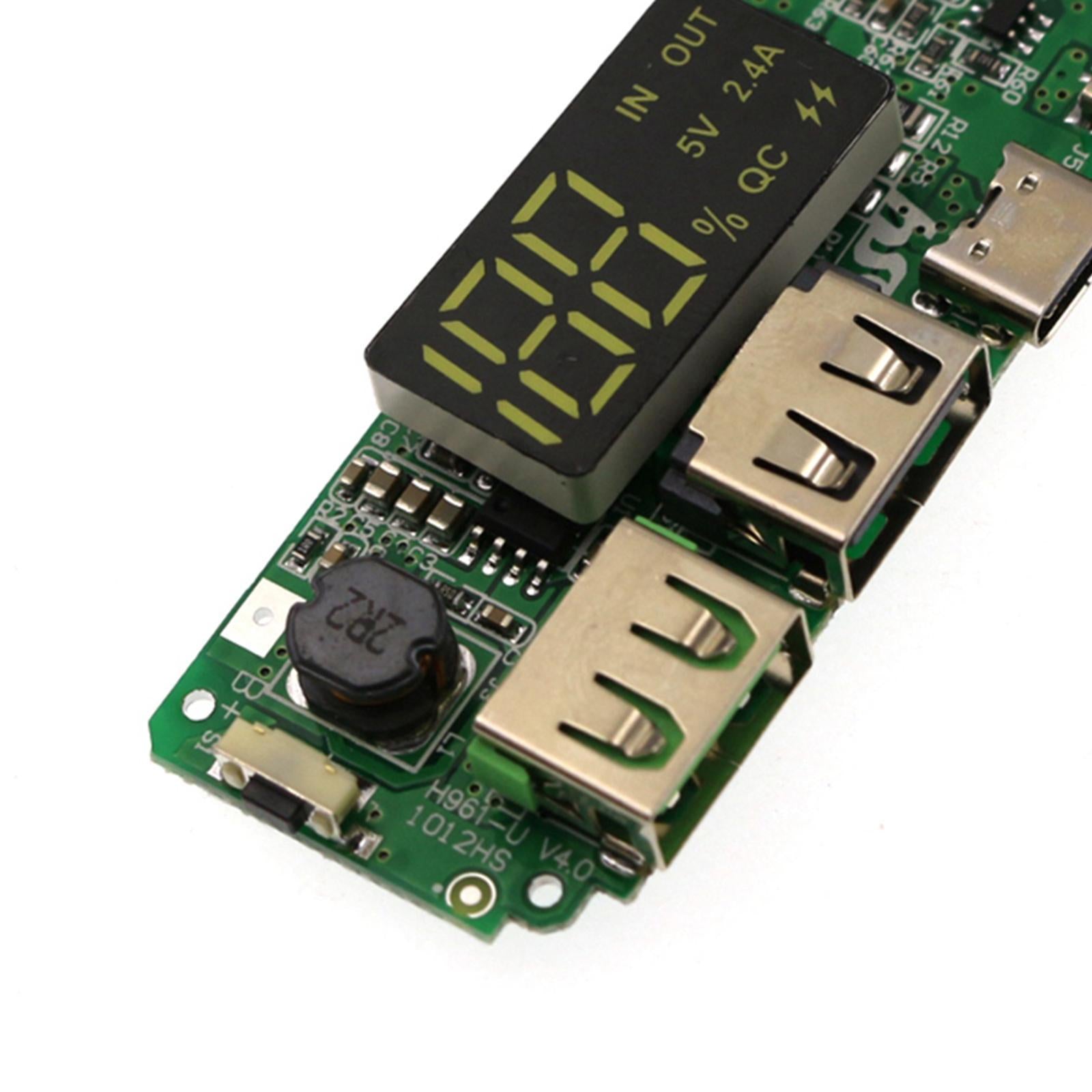 4x Charging Boards Dual USB 5V 2.4A Mobile Charger Module LED