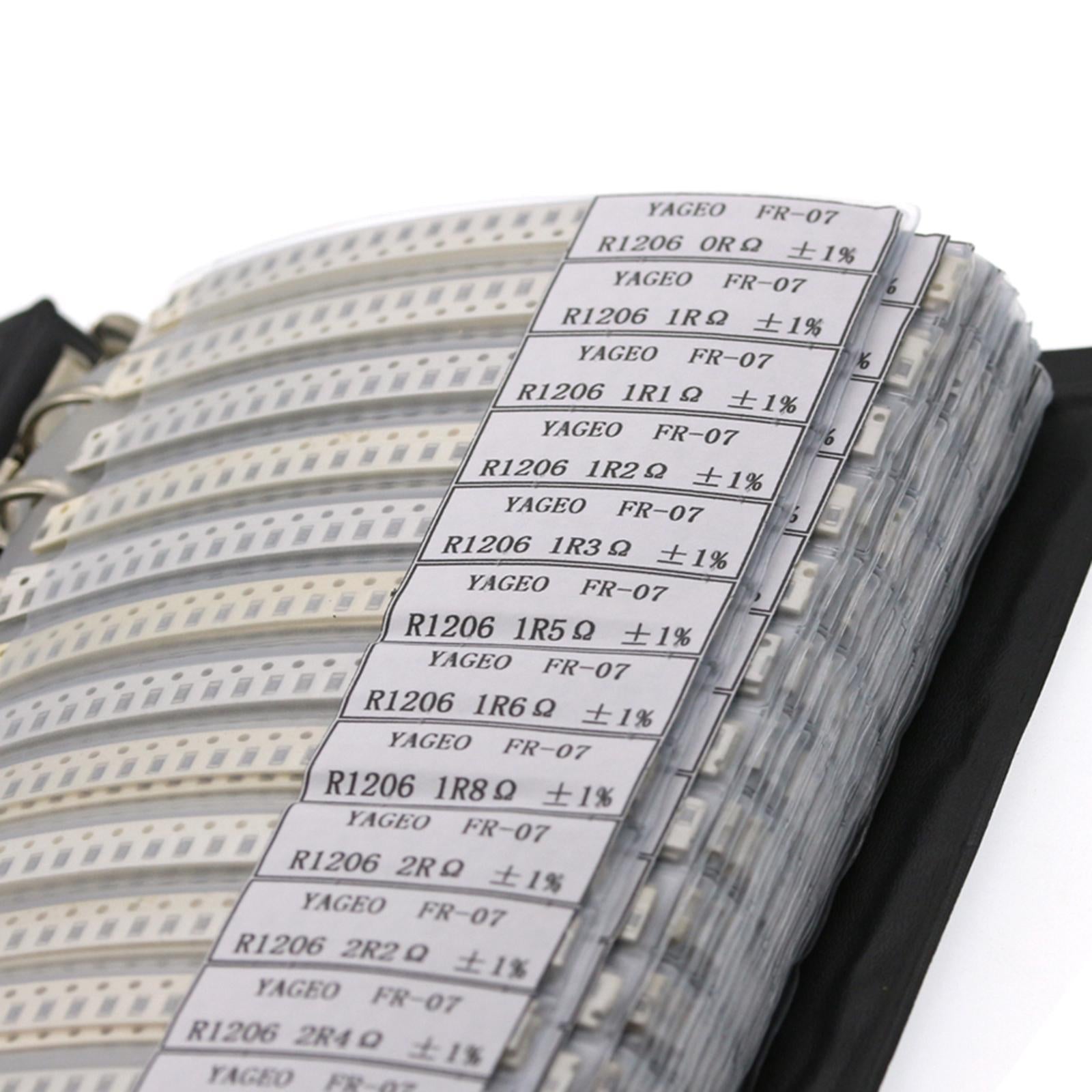 4250pcs SMD/SMT 1% Resistor Samples Book Assorted Kit 170 Values 0805