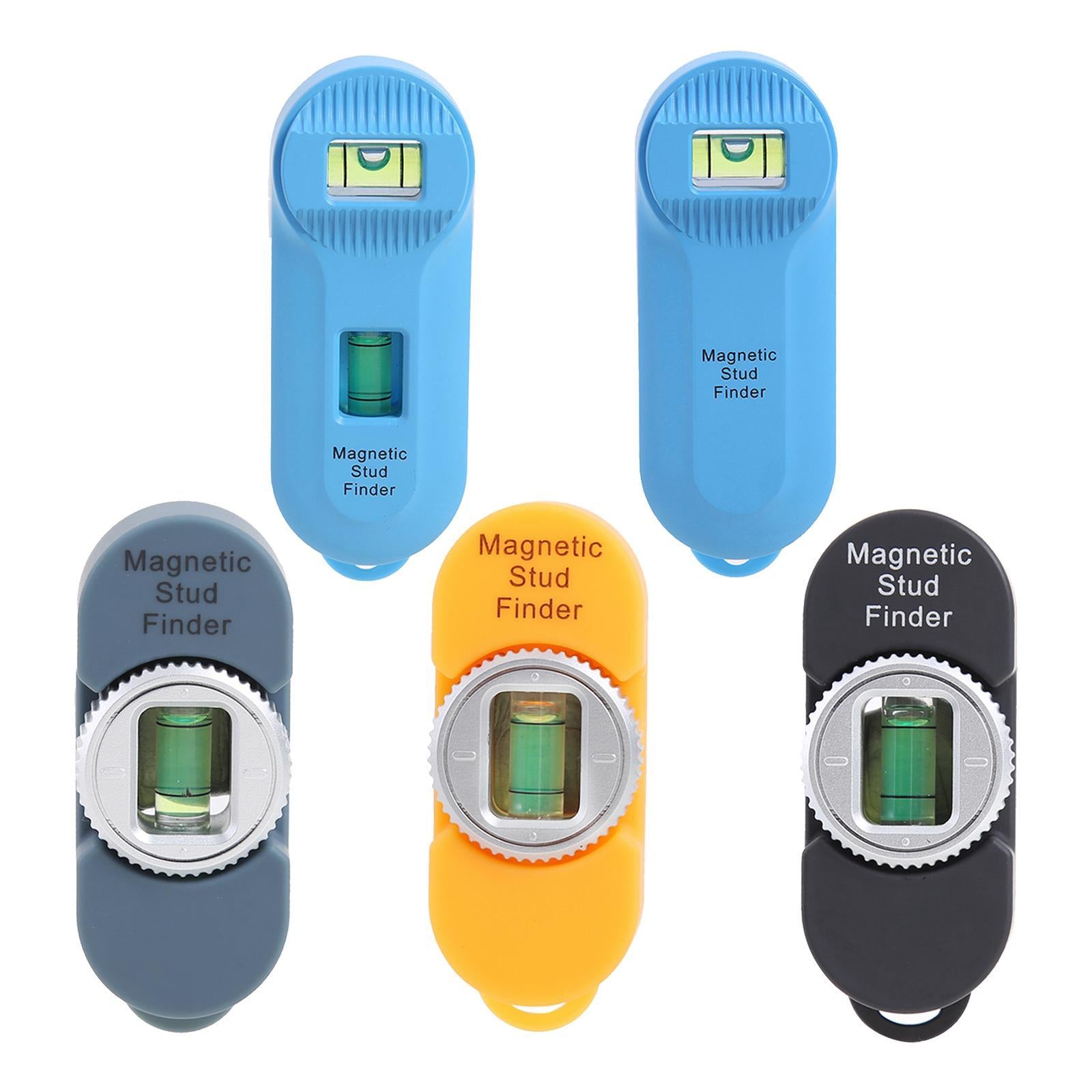 Magnetic Stud Finder Pocket Sized, Powerful Drywall Screw and Nail Locator Gray_A
