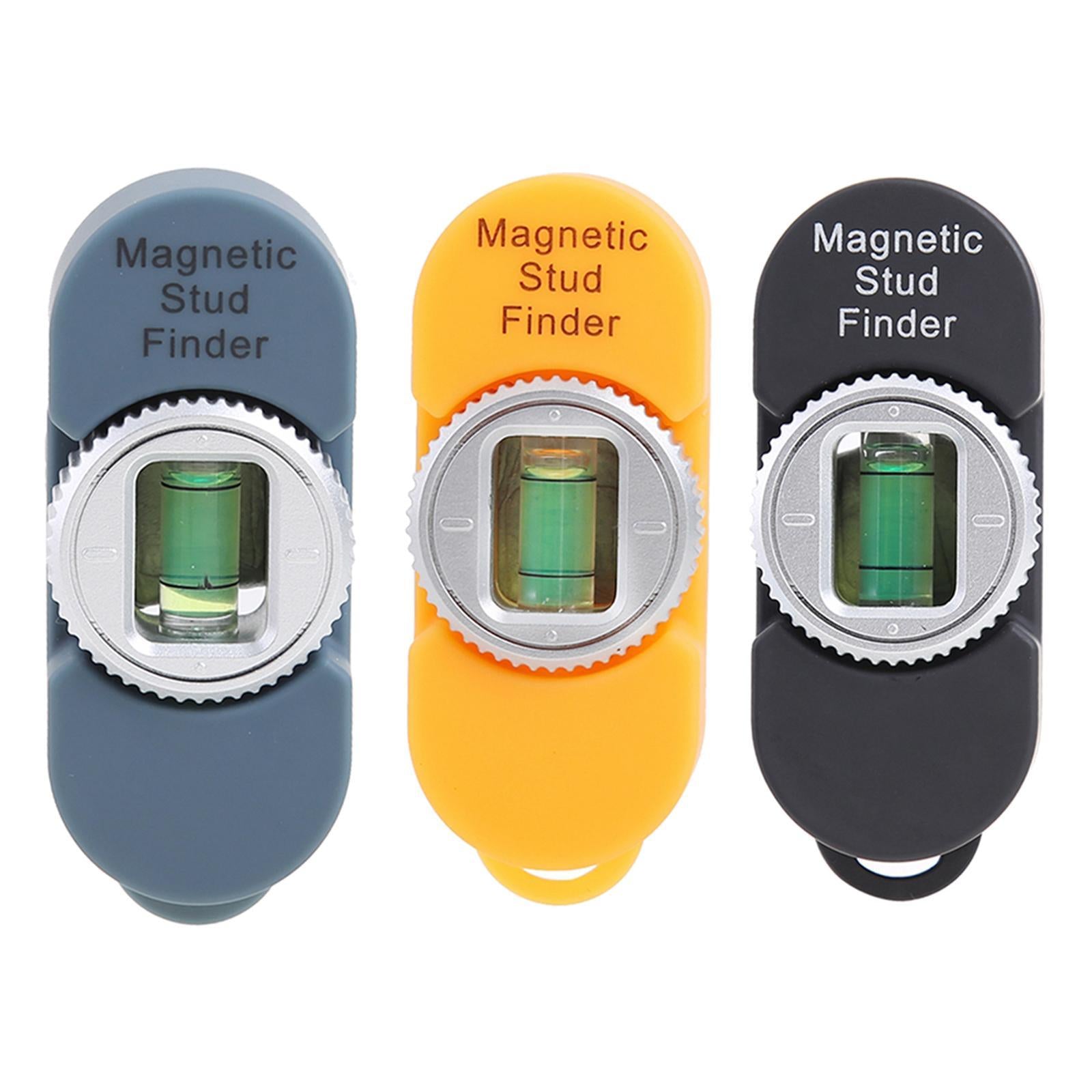 Magnetic Stud Finder Pocket Sized, Powerful Drywall Screw and Nail Locator Gray_A