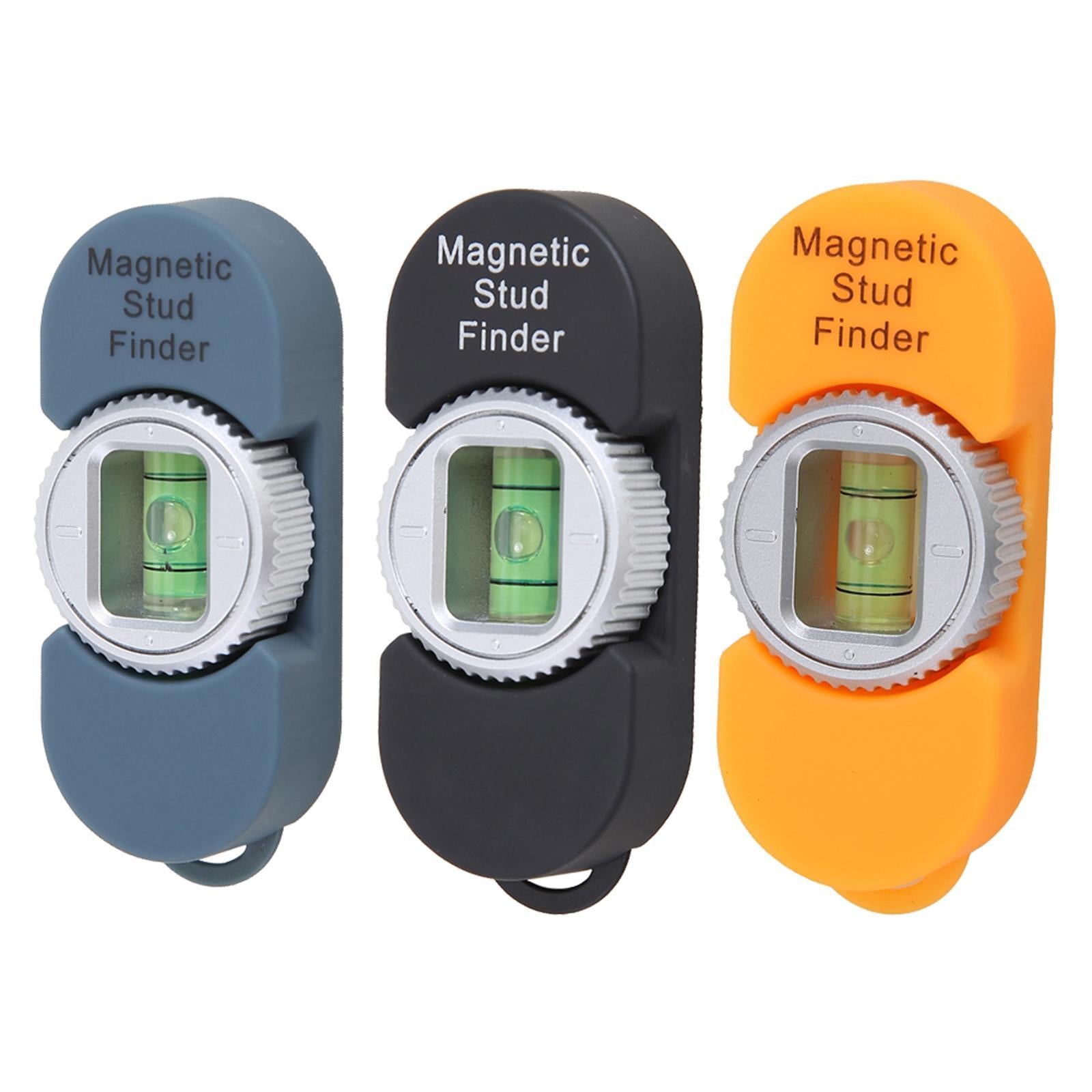 Magnetic Stud Finder Pocket Sized, Powerful Drywall Screw and Nail Locator Gray_A