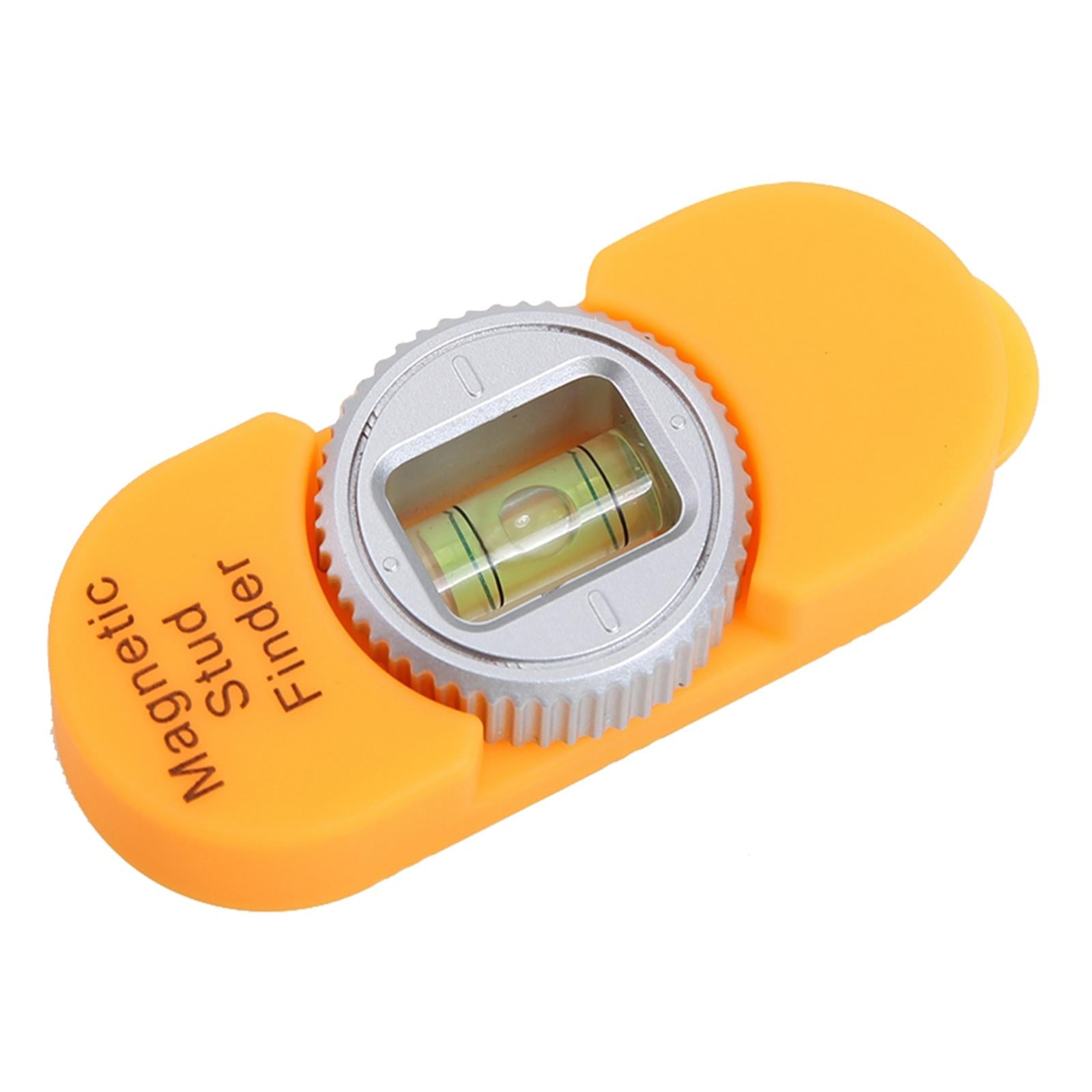 Magnetic Stud Finder Pocket Sized, Powerful Drywall Screw and Nail Locator Orange_A