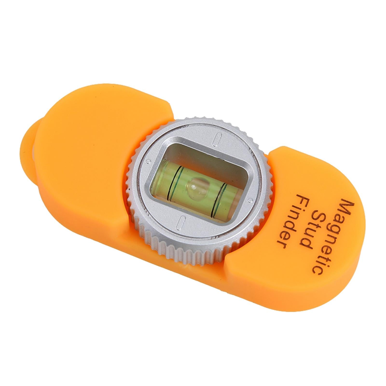 Magnetic Stud Finder Pocket Sized, Powerful Drywall Screw and Nail Locator Orange_A