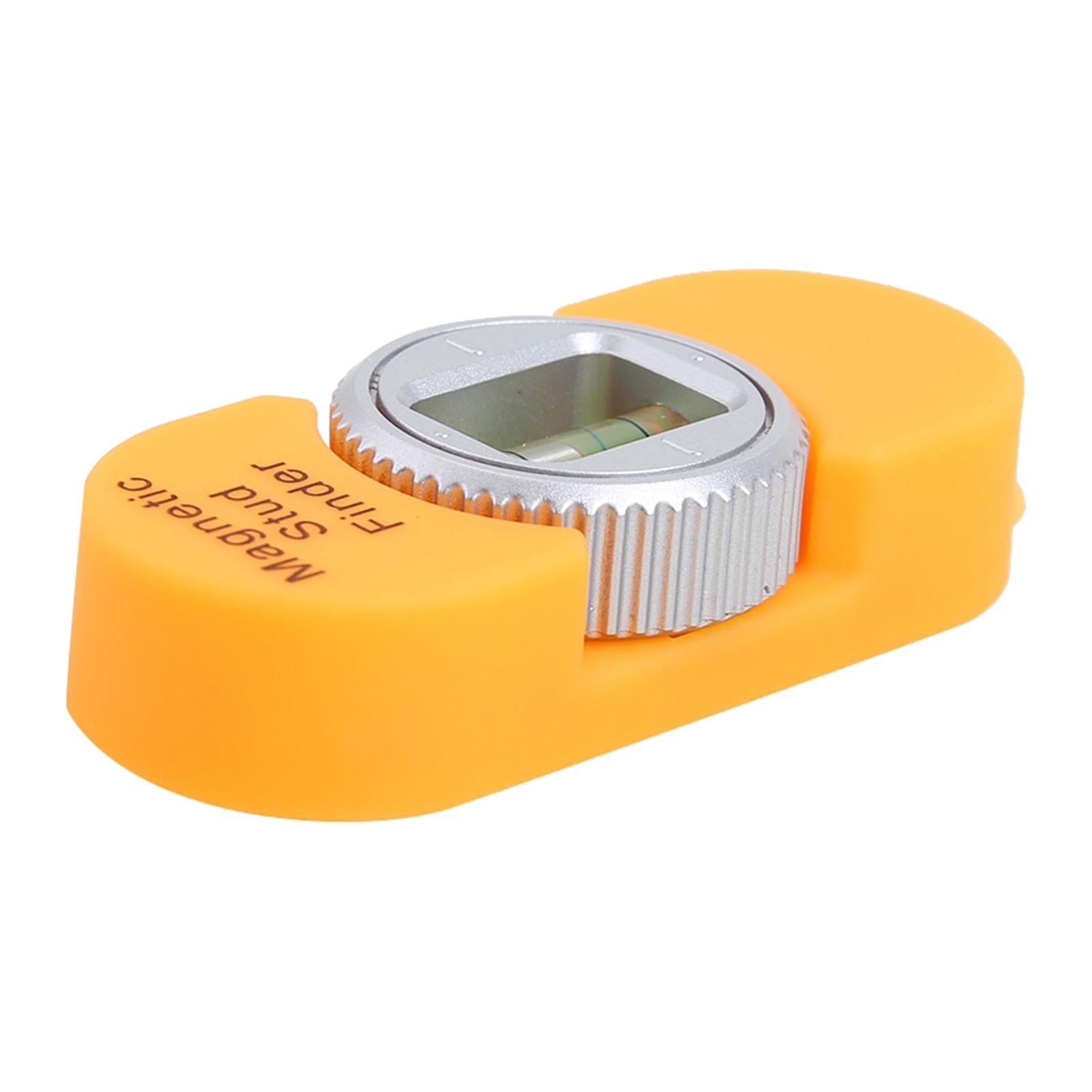 Magnetic Stud Finder Pocket Sized, Powerful Drywall Screw and Nail Locator Orange_A
