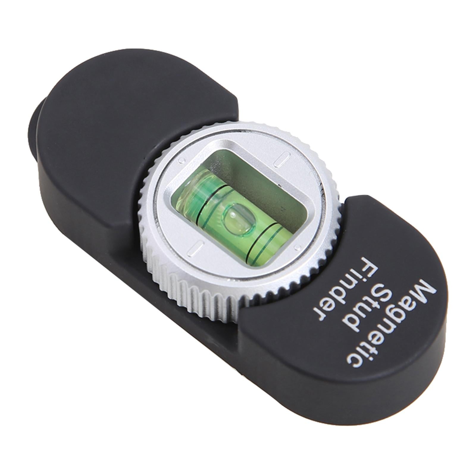 Magnetic Stud Finder Pocket Sized, Powerful Drywall Screw and Nail Locator Black_A