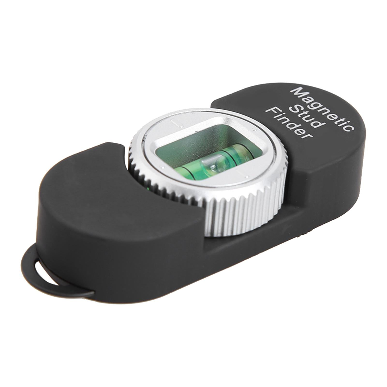 Magnetic Stud Finder Pocket Sized, Powerful Drywall Screw and Nail Locator Black_A