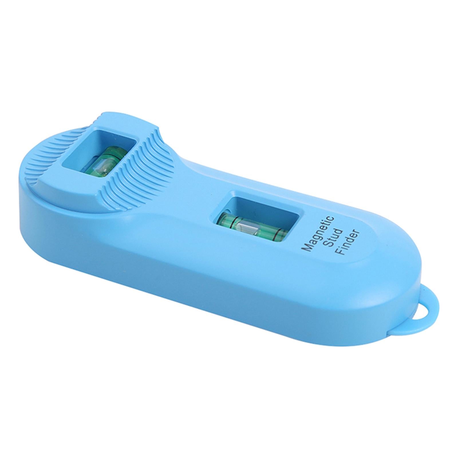 Magnetic Stud Finder Pocket Sized, Powerful Drywall Screw and Nail Locator Blue_B