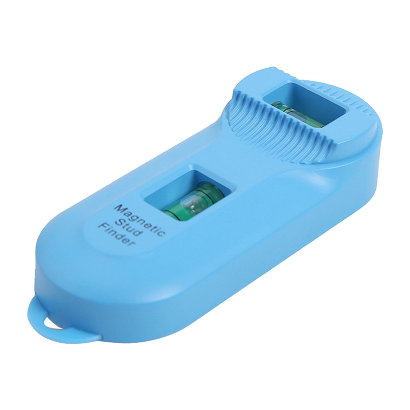 Magnetic Stud Finder Pocket Sized, Powerful Drywall Screw and Nail Locator Blue_B