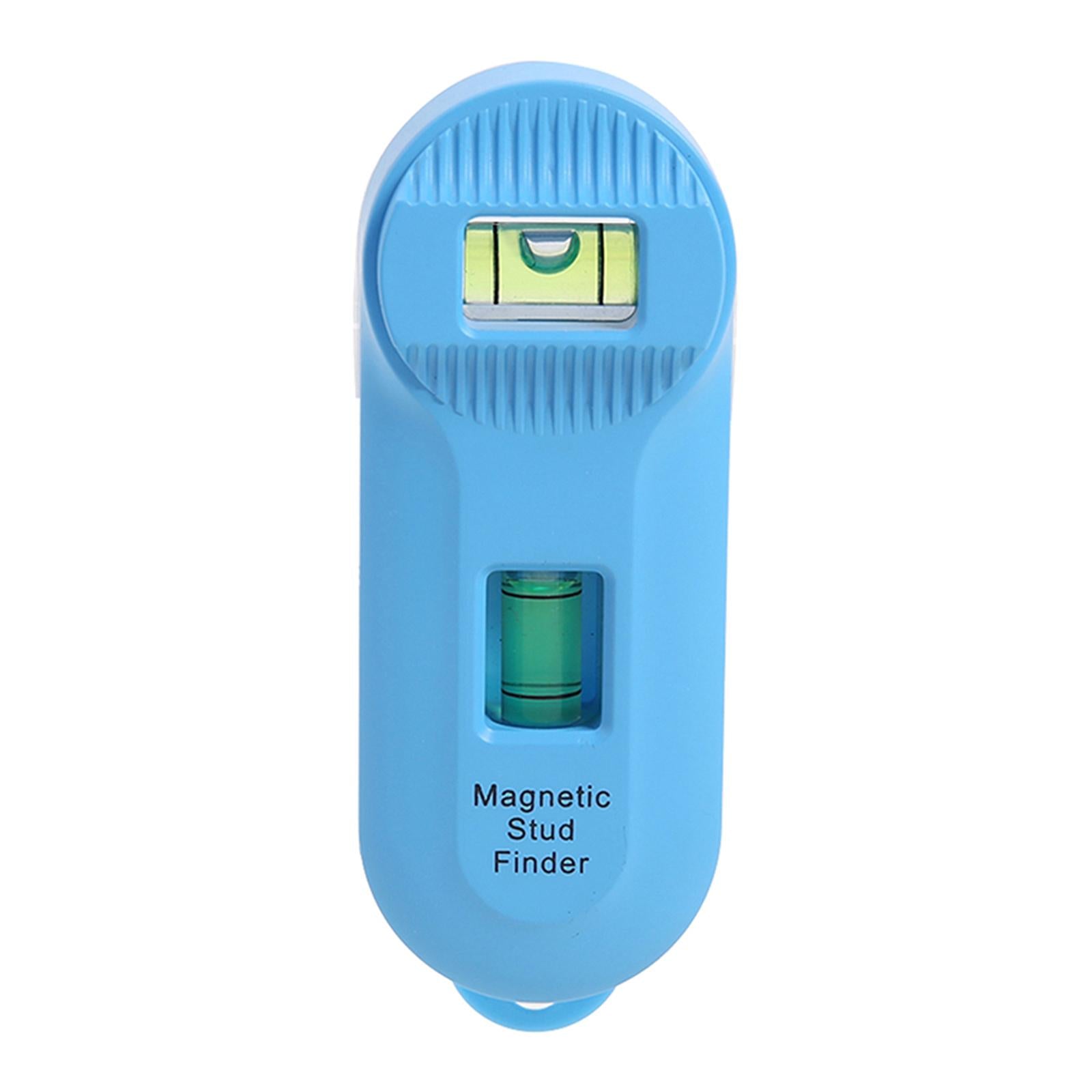 Magnetic Stud Finder Pocket Sized, Powerful Drywall Screw and Nail Locator Blue_B