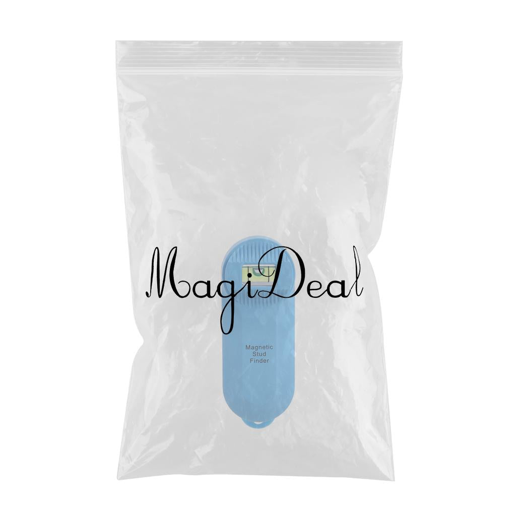 Magnetic Stud Finder Pocket Sized, Powerful Drywall Screw and Nail Locator Blue_C