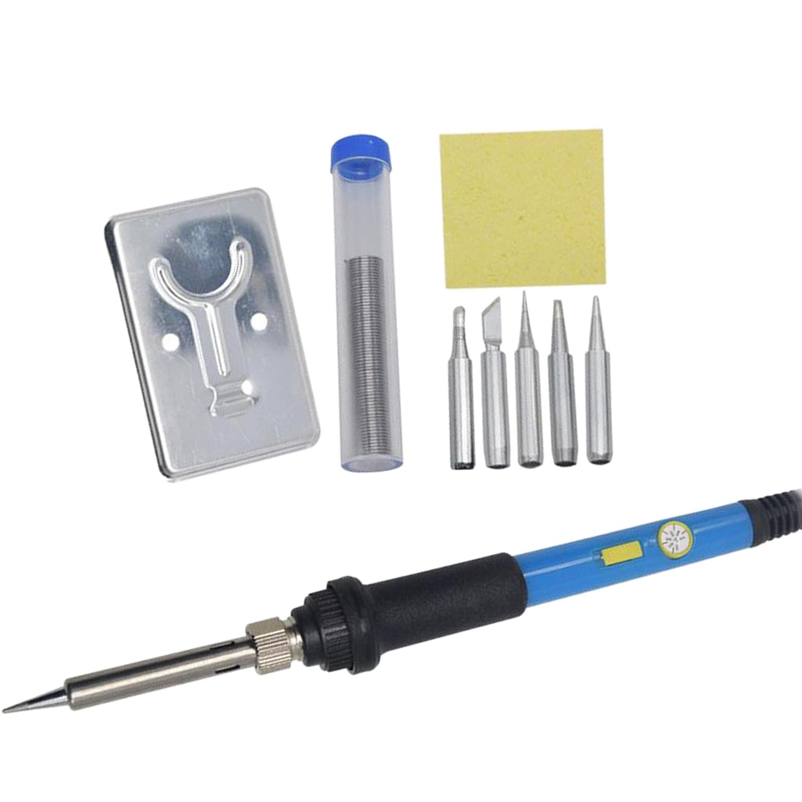 Adjustable Temperature Electric Soldering Iron Gun Set Welding Tool AU Plug