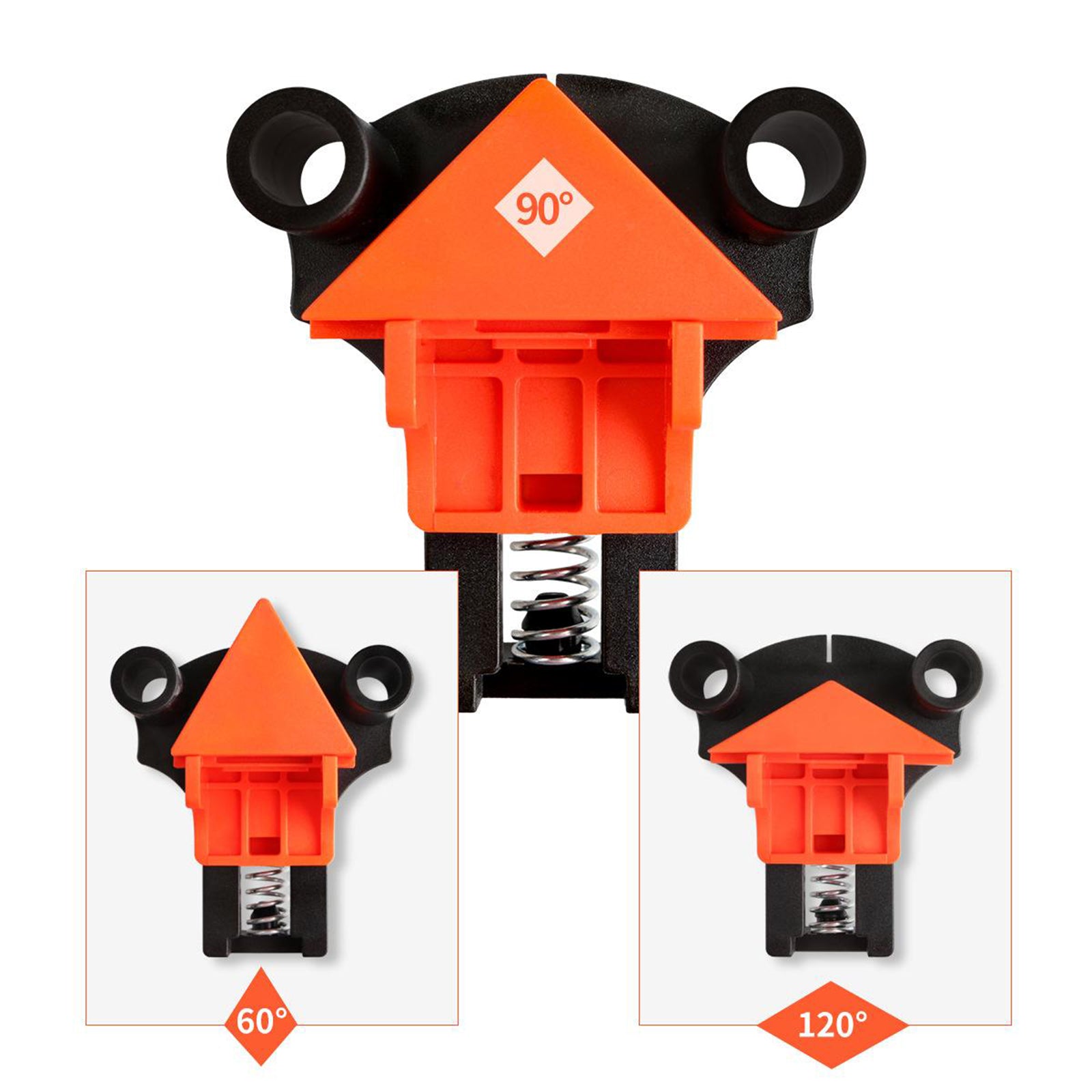90 Degrees Right Angle Clamp Clip Quick Fixing Picture Frame Corner Clamps
