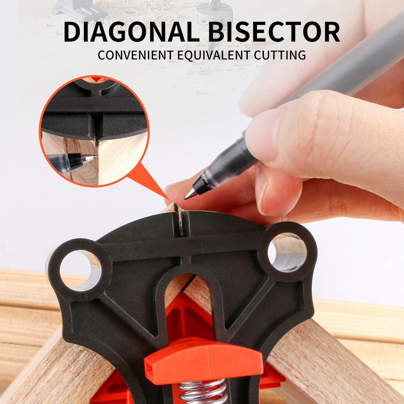 90 Degrees Right Angle Clamp Clip Quick Fixing Picture Frame Corner Clamps