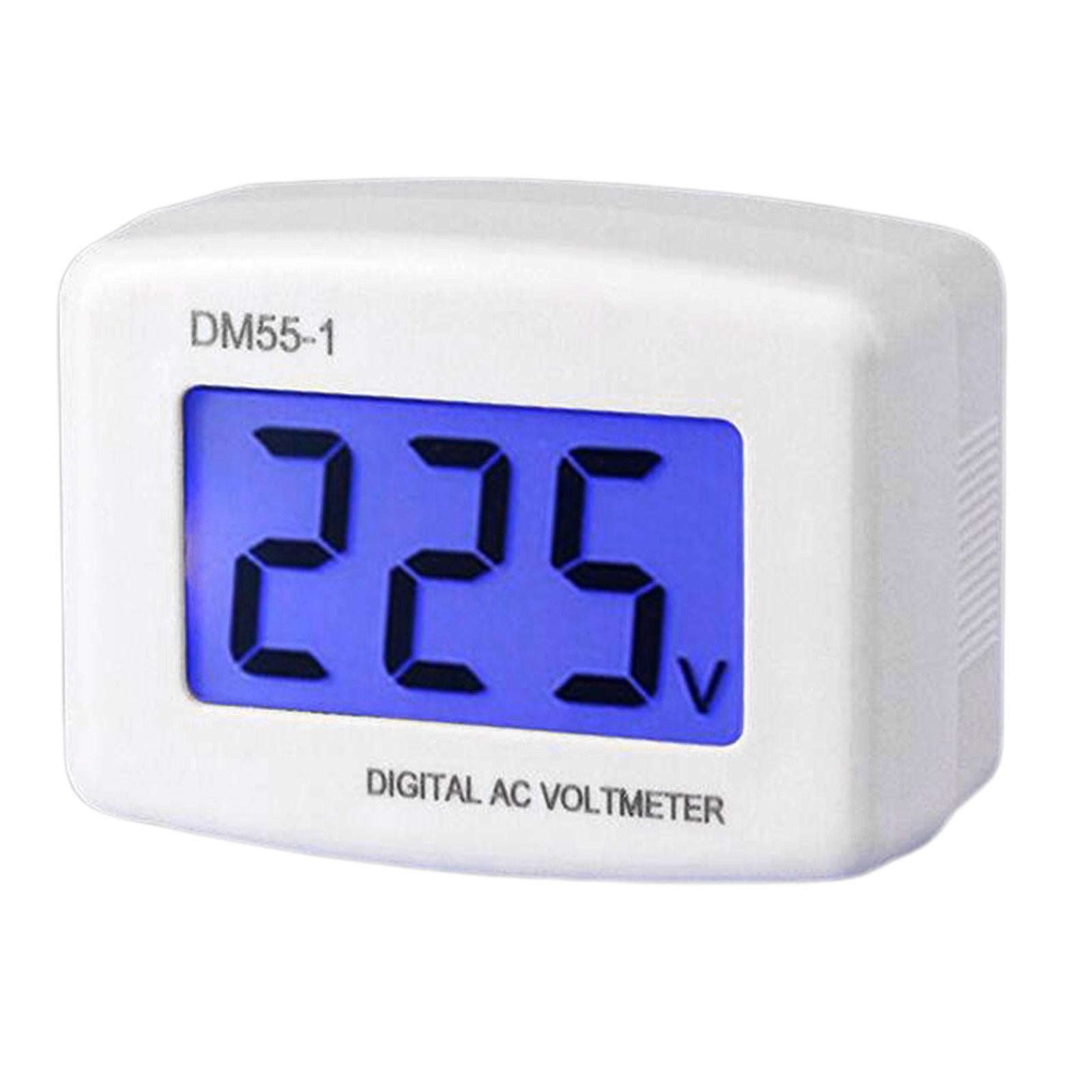 US AC 80-300V LCD Digital Voltmeter AC 110V 220V Gauge Meter for Household