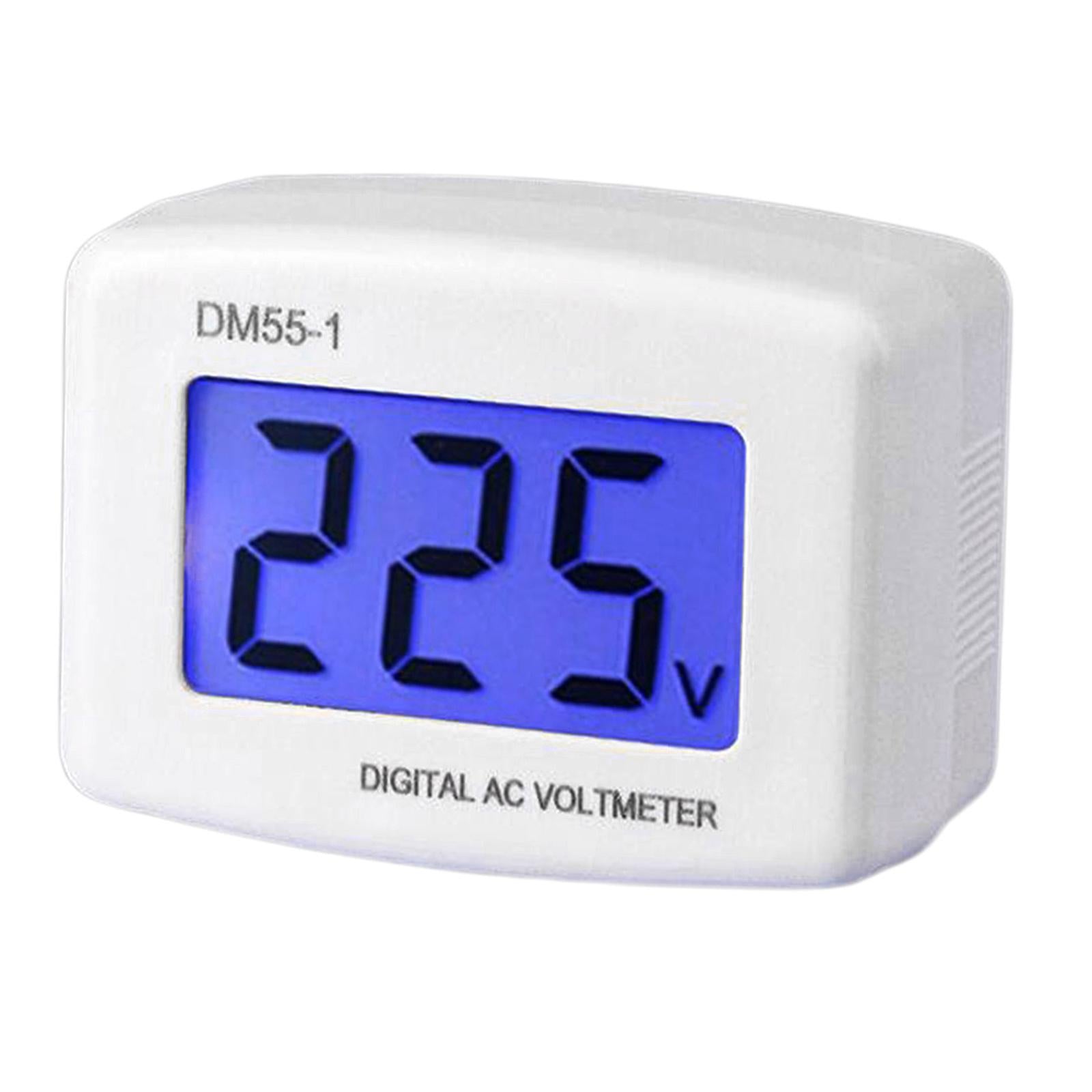 US AC 80-300V LCD Digital Voltmeter AC 110V 220V Gauge Meter for Household