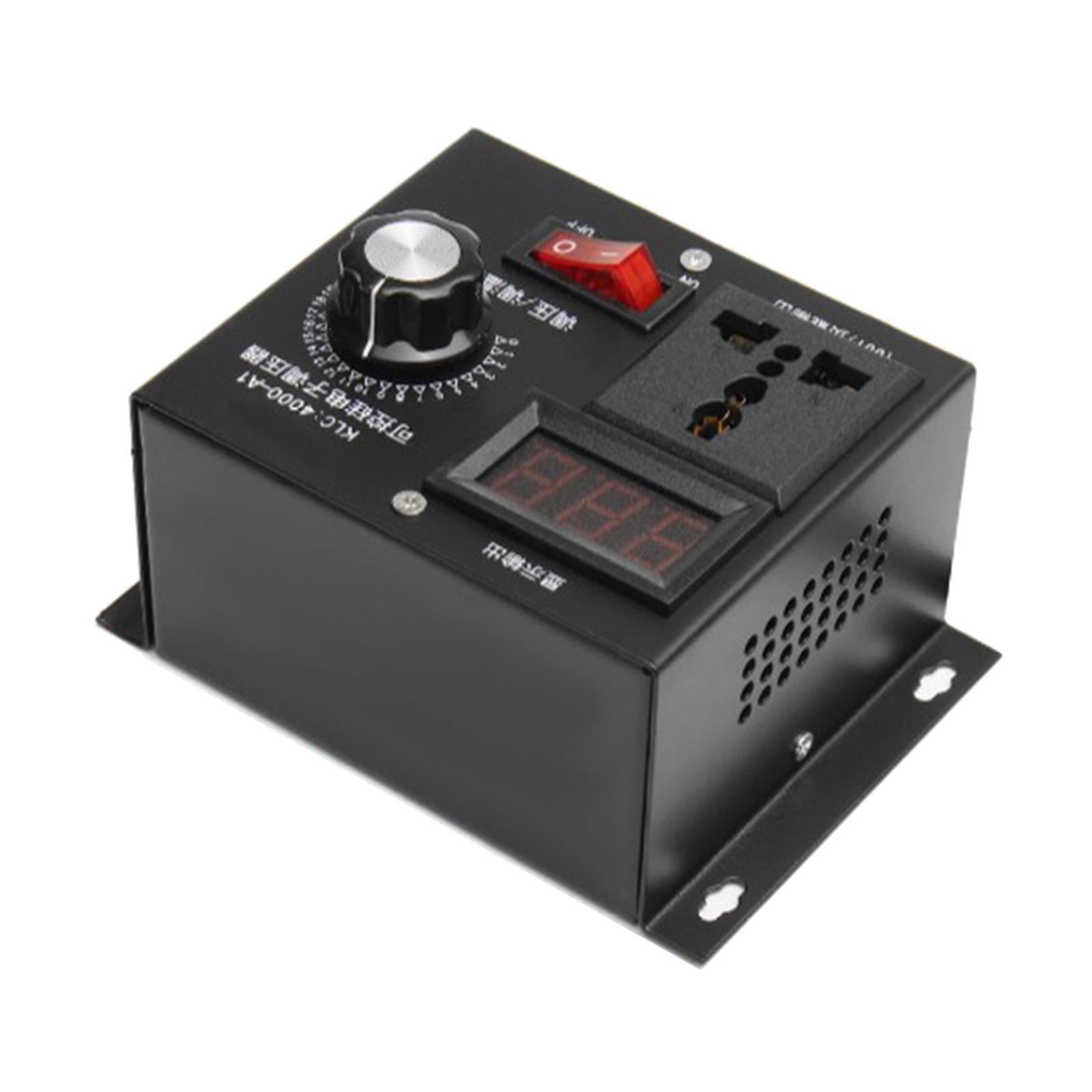 Fan Speed Controller AC220V 4000W Voltage Regulator Motor Speed Controller