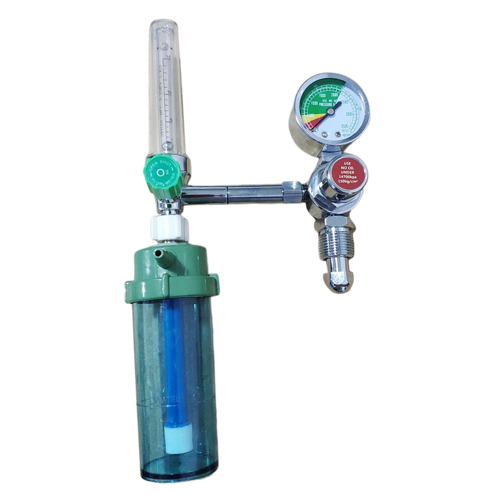 Buoy Type Oxygen Pressure Reducing Regulator Flowmeter Gauge Flow Meter G5/8