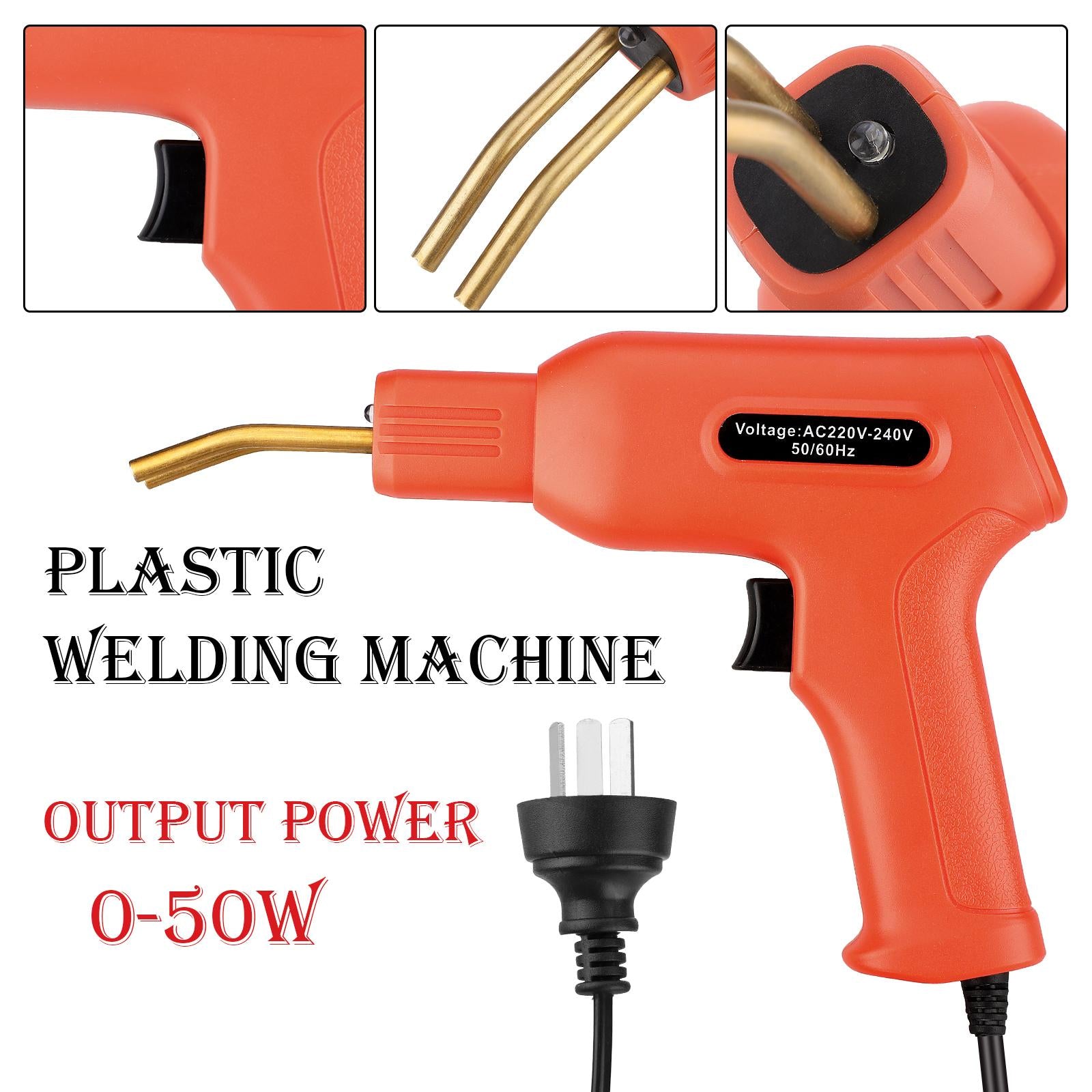 50W Repair Plastic Welder Car Bumper Repairing Welder Gun for Staples 220V