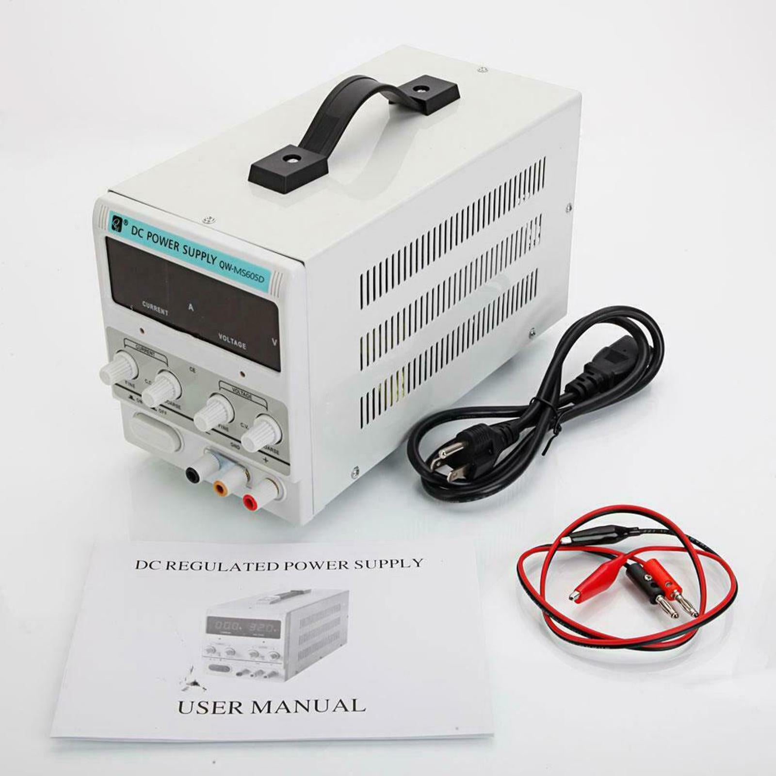 Portable Adjustable DC Power Supply Variable Digital Display 30V5A