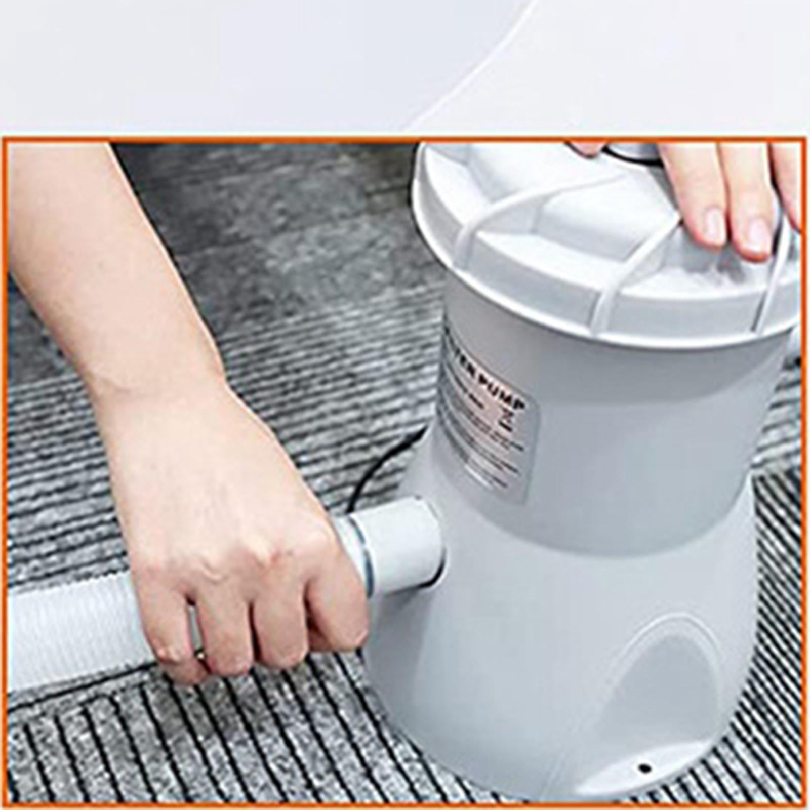 Electric Filter Pump For Pools Flow Rate 530 Gallons Water Pump with Accs