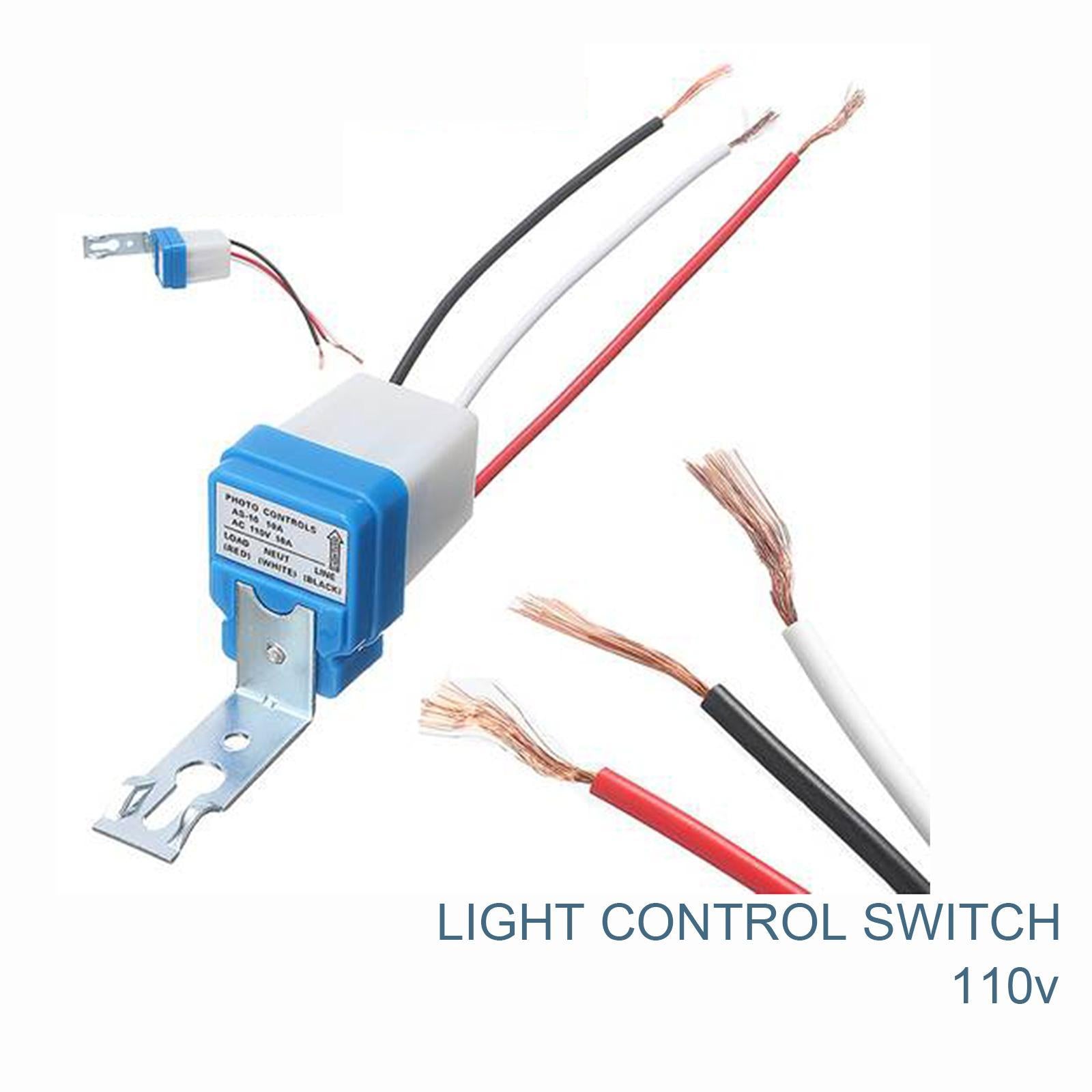 Photoswitch Sensor Switch Waterproof Street Lamps Lights Control Accessory