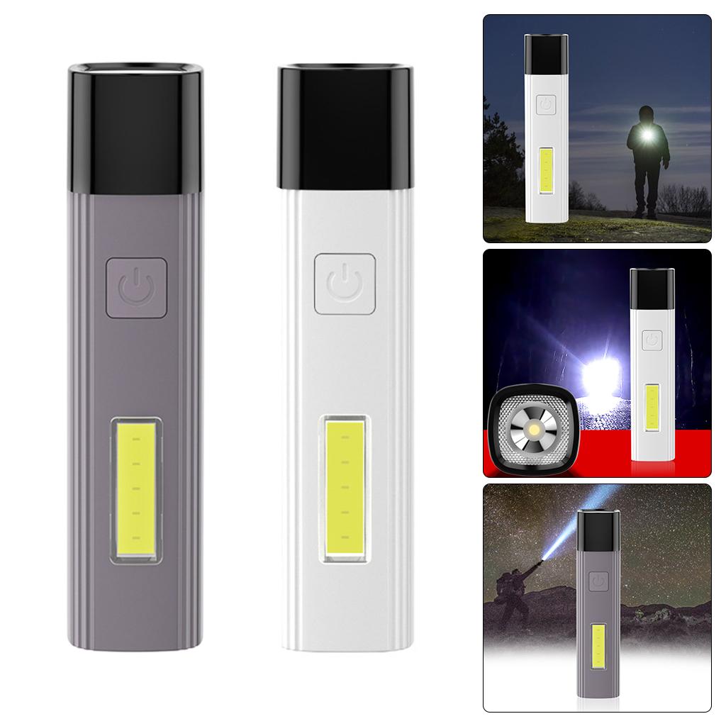 Portable Torch Lamp Wear-resisting Flashlight Emergency Outdoor Light White