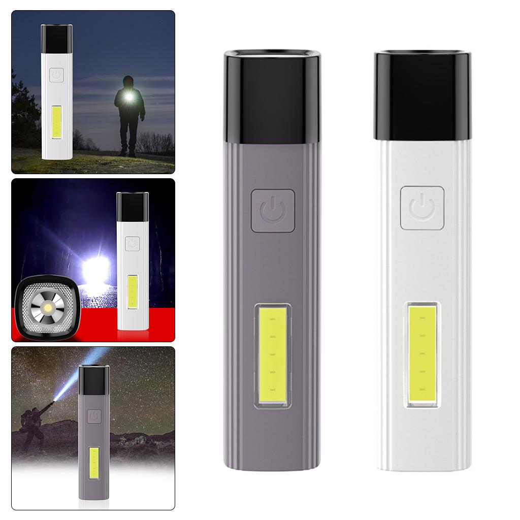 Portable Torch Lamp Wear-resisting Flashlight Emergency Outdoor Light White